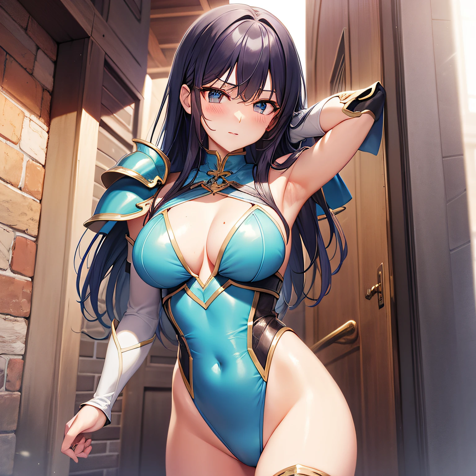 adventurer、Leotard、armor