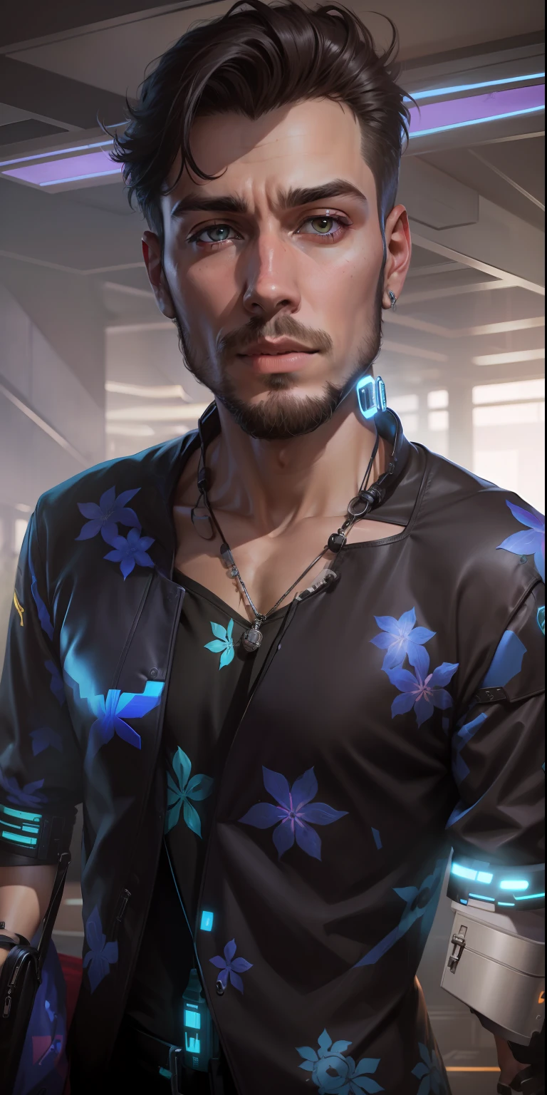 Change Baground cyberpunk handsome boy. Realistic face 8k, ulatra realistic