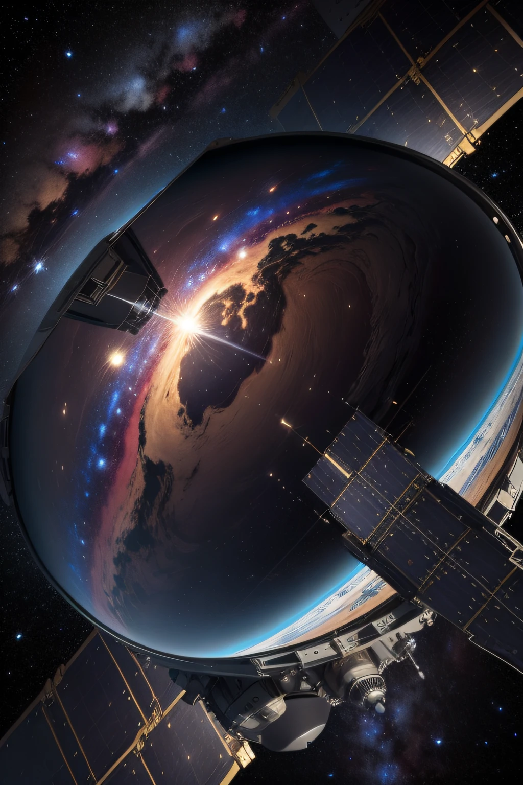 8k, realistmo, universe Satellite Goes e Meteosat