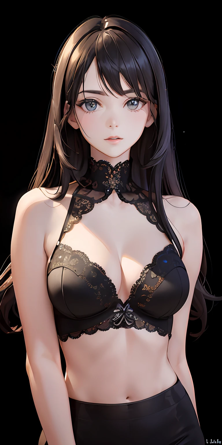 Black underwear panties