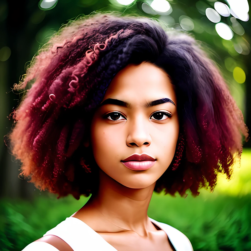 Curls,mixed race,photorealestic,Real Human,ember