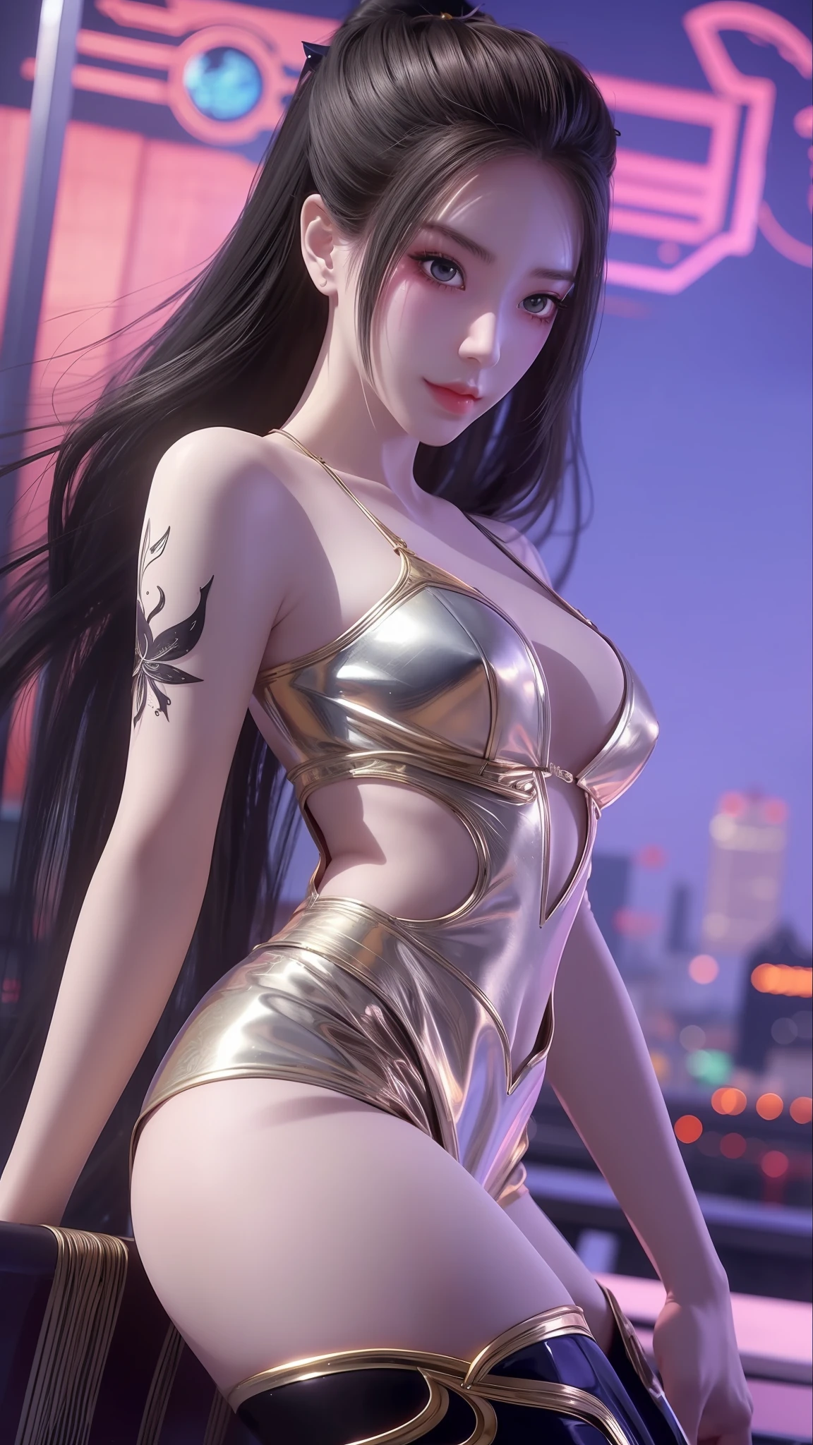 Close-up of a woman in a short skirt standing on a boat, Extremely detailed Artgerm, Range Murata and Artgerm, Style Artgerm, art-style, trending artgerm, beautiful and seductive anime woman, IG model | Art germ, Artistic germ style, 《overwatch》Anna, like artgerm