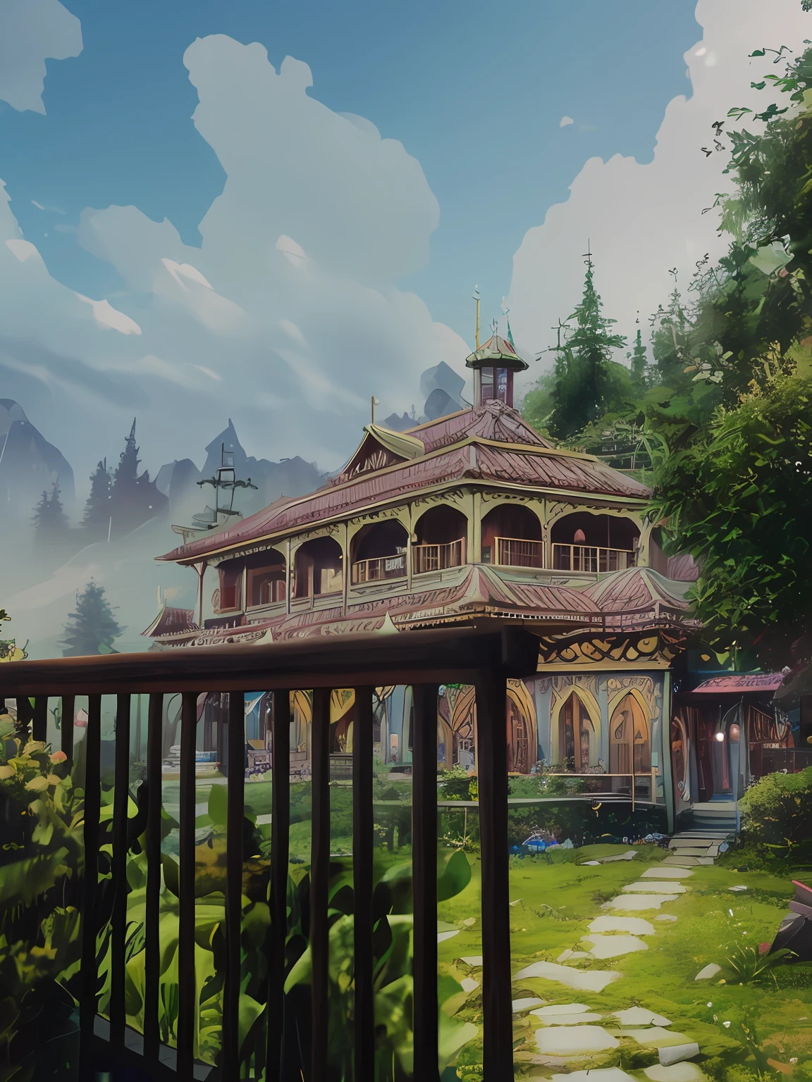masterpiece, best quality, high quality,extremely detailed CG unity 8k wallpaper, An enchanting and dreamy scene of a fantasy forest, with towering trees, glowing mushrooms, and hidden fairy glens, creating a sense of mystique and enchantment, artstation, digital illustration, intricate, trending, pastel colors, oil paiting, award winning photography, Bokeh, Depth of Field, HDR, bloom, Chromatic Aberration ,Photorealistic,extremely detailed, trending on artstation, trending on CGsociety, Intricate, High Detail, dramatic, art by midjourney