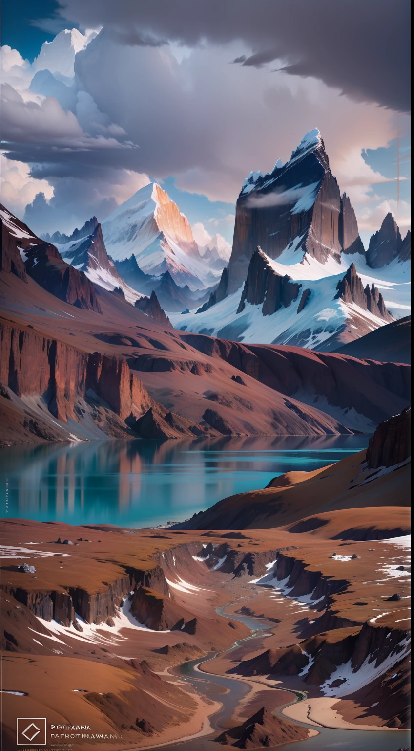 "Patagonia, Chile: A breathtaking masterpiece capturing the raw beauty of nature with ultra-detailed imagery, showcasing dramatic landscapes, glaciers, mountains, and vast open spaces. Best quality and resolution in mesmerizing 8k."