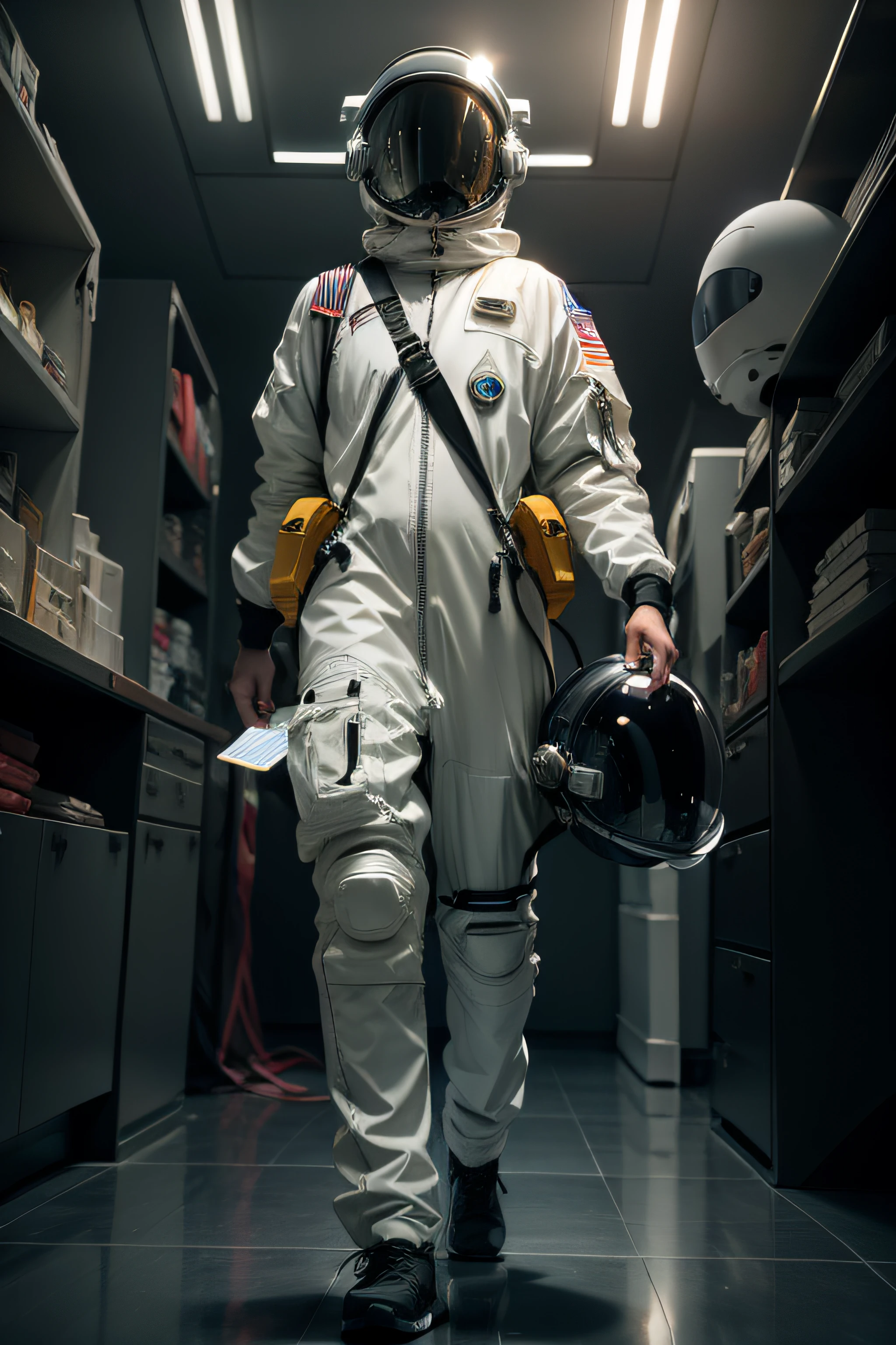 Space helmets as a whole