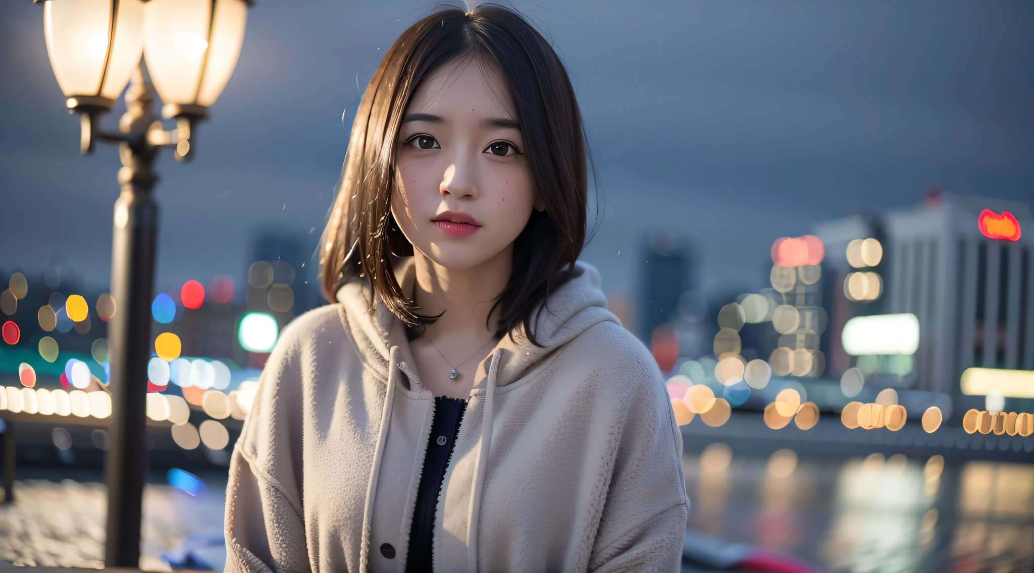 mix4,(8k, RAW photo, best quality, master:1.2), (realistic, photo-realistic:1.37),1girl,cute,cityscape,night,rain,wet,professional lighting,photon mapping,radiosity,physically-based rendering ,