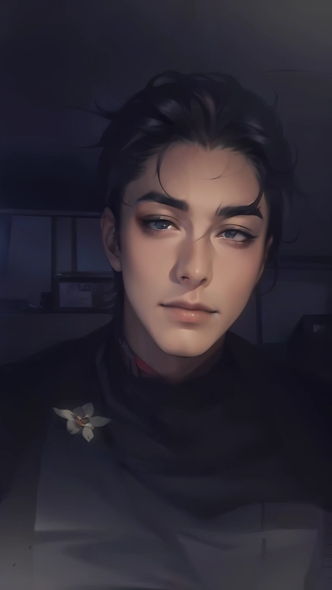 "CG image quality in extreme detail，highest  quality，Highly realistic，male figure，Rough and powerful skin details，goth style，Cartoon feel，
