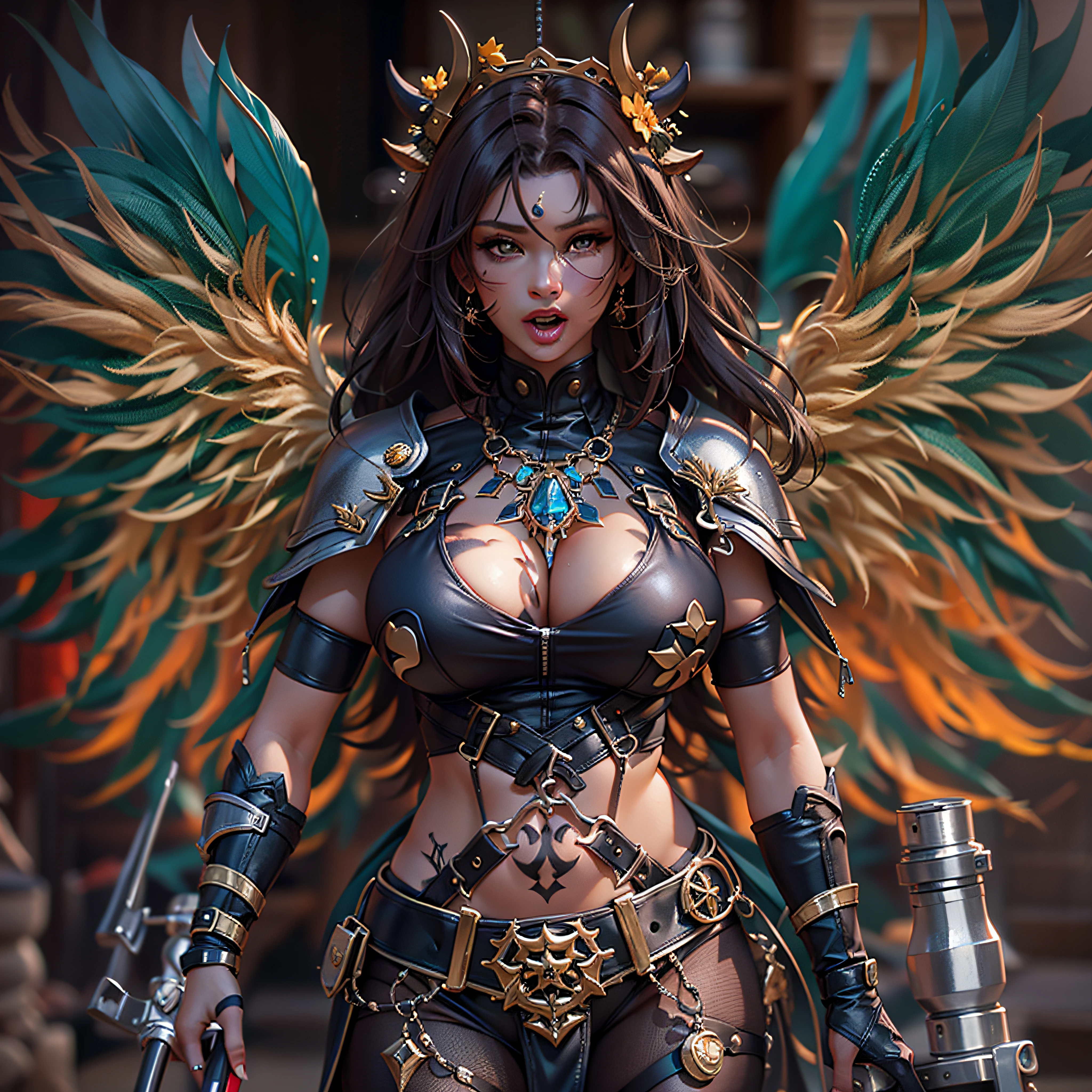 Masterpiece street outdoor:2 urban road Suncraft Goddess Artificier hammer forge hearth sundrop Scene "WarHammer" anvil "Armada" contre-jours moto "Heavy Metal" Devastating Will-o'-the-wisp luminescence war battle mature female "luis Royo" dazzling ride bike Cosplay riders richesse Amiral decorated "Nicki Minaj" Commander "Tina Turner" jukebox "beyonce" Pilots jacket cow-boy emblème Earth écusson key sunLight ultra pro-Photorealistic optimal quality opengl-shaders details précis reflex max resolution perfection graduates volumetric nettetés improved Octane_rendues UHD XT3 16K 32K DSLR HDR UnrealEngine5 ombres deep path analogiques 3dcg hairstyle short bangs extatiques symmetrical body athletic skin tanmed epic face cheekbones effects embarrassed glushes eye-liner saphirs saturate beaux dark eyes black pupils brown iris lazulis turquoise open mouth teeth (tongue droplet water drop of water) obvious smiles choke Floating Jacket Fixed Eccentric Cape Levitating Shoulders-Off Shirt Lace Clavicles White Papillotes embroidered leathers breasts falling pointed satin livid yellow orange corsait thick felt skirts matching bristles ample swinging spinels navel revealing waist heart belt-chastity padlock Gold silver agate pubis scarlet pubis-hairy indigo bristles protrusions silk Snap-lock garters thighs legs stainless steel boots gothic decorated onyx rubis summons floraison invoques magic incandescentes creatures CGSCOSITY Cristallines Wings (EOS R6 135mm 1/1250s f/2.8 ISO400) Mécanisés Canon-ion flash blow glow dramatic opale weapon straight outfits armor heavy chrome metallic flat rune lava bands helmet-antenne Tourmaline glyphes navy plasma brasses cuivres fullbodye "cyberpunk" motocycle background Equirectangular 360 monster Fire Blast Flame Engravings Chef-D' tattoo (par Michelangelo) Bruce Weber girls nsfw varied etc.