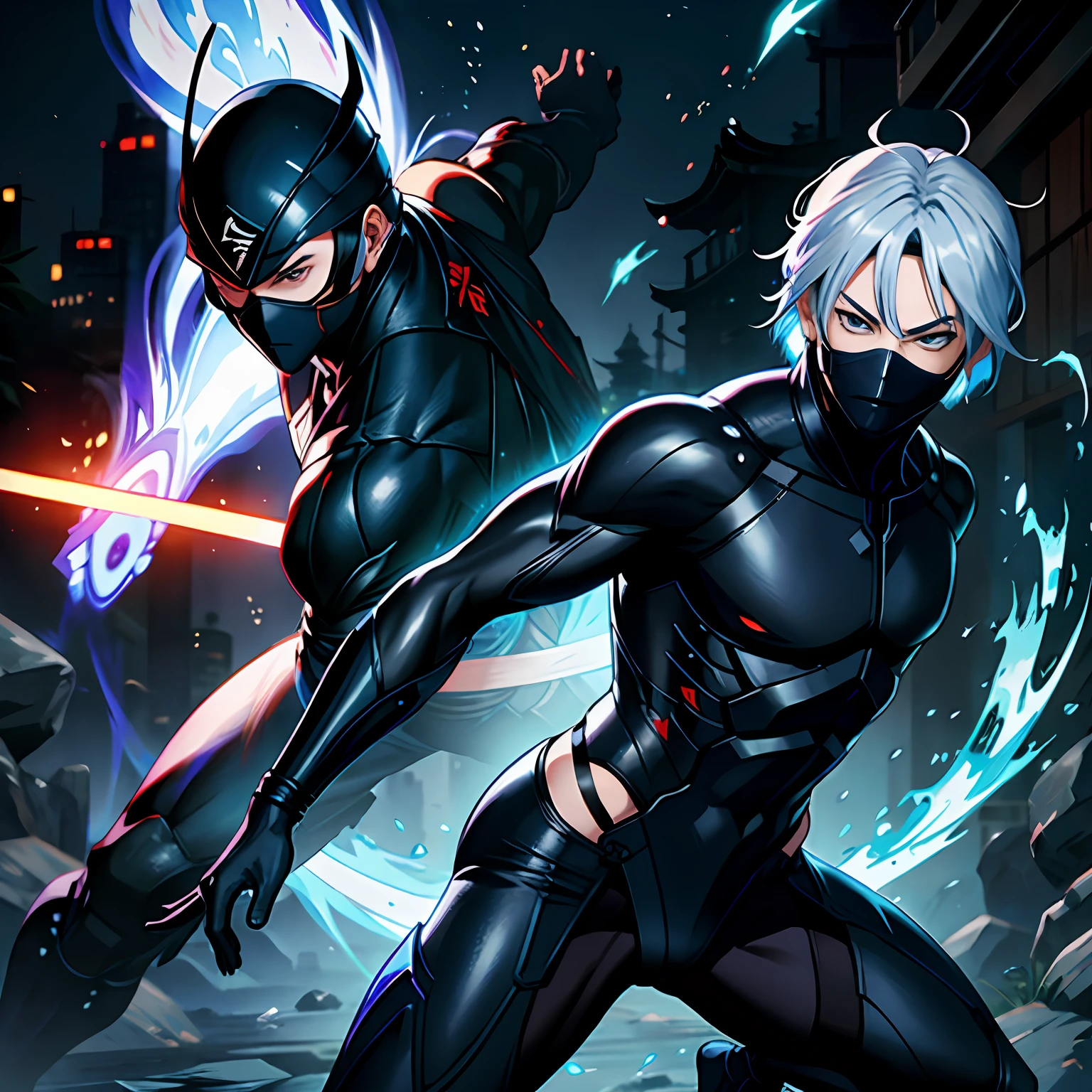 Ninja assassination,raiden,火焰