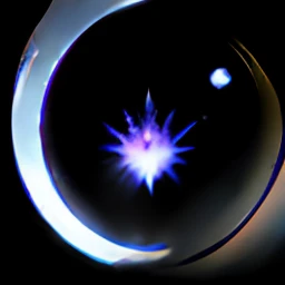 2dicon of Warframe, particles, sci-fi fantasy