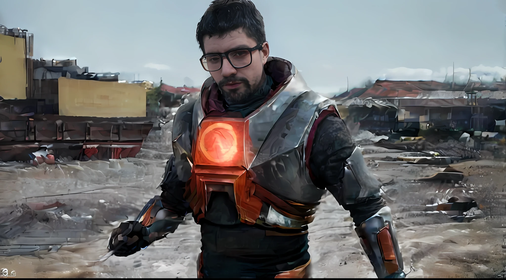 Um homem gordinho barbudo forte de corpo inteiro, forte, man rested in depth with the rest of his lip and well detailed, com uma longa barba, gordinho barbudo forte, usando Hevsuit Mk5, Standing, foto de corpo inteiro gordinho forte ,em um campo de grama;, RTX, gordinho barbudo forte, de corpo inteiro profissionalmente colorido, fotografia profissional, master part, foto de corpo inteiro Ultra Detalhado, alta qualidade, melhor qualidade, 4k, 8k, ......RAW, escombros, Post war, post-apocalypse, post-apocalypse, matriz, Meia-vida, precipitação3, Tema Verde, RTX, profissionalmente colorido, fotografia profissional, master part, Ultra Detalhado, alta qualidade, melhor qualidade, 4k, 8k, ........RAW, realista, Tarde, Armadura realista, materiais brilhantes, dramatic lighting, intrincado, foco nítido, ray tracing, RTX, profissionalmente colorido, fotografia profissional, master part, Ultra Detalhado, alta qualidade, best quality, 4k, 8k, .........RAW, ultra realistic, armadura de fibra de carbono, Armadura Shine, papel de parede, intrincado, foco nítido, ray tracing, RTX, profissionalmente colorido, fotografia profissional, master part, Ultra Detalhado, alta qualidade, best quality, 4k, 8k, .....intrincado ....RAW, foco nítido, ray tracing, RTX, profissionalmente colorido, fotografia profissional, master part, Ultra Detalhado, alta qualidade, best quality, 4k, 8k, ........RAW, tiro de corpo inteiro, FullHD, tiro de corpo inteiro, Tema Matriz Verde, Tema Verde Meia Vida 2, Tema Verde Fallout 3, foto de corpo inteiro, Futiristic weapons , Powerarmor 3 Consequences, intrincado, foco nítido, ray tracing, RTX, profissionalmente colorido, fotografia profissional, master part, Ultra Detalhado, alta qualidade, best quality, 4k, 8k, ......RAW, corpo inteiro gor, tiro de corpo inteiro, FullHD, intrincado, foco nítido, ray tracing, RTX, profissionalmente colorido, fotografia profissional, master part, Ultra Detalhado, alta qualidade, best quality, 4k, 8k, .....RAW