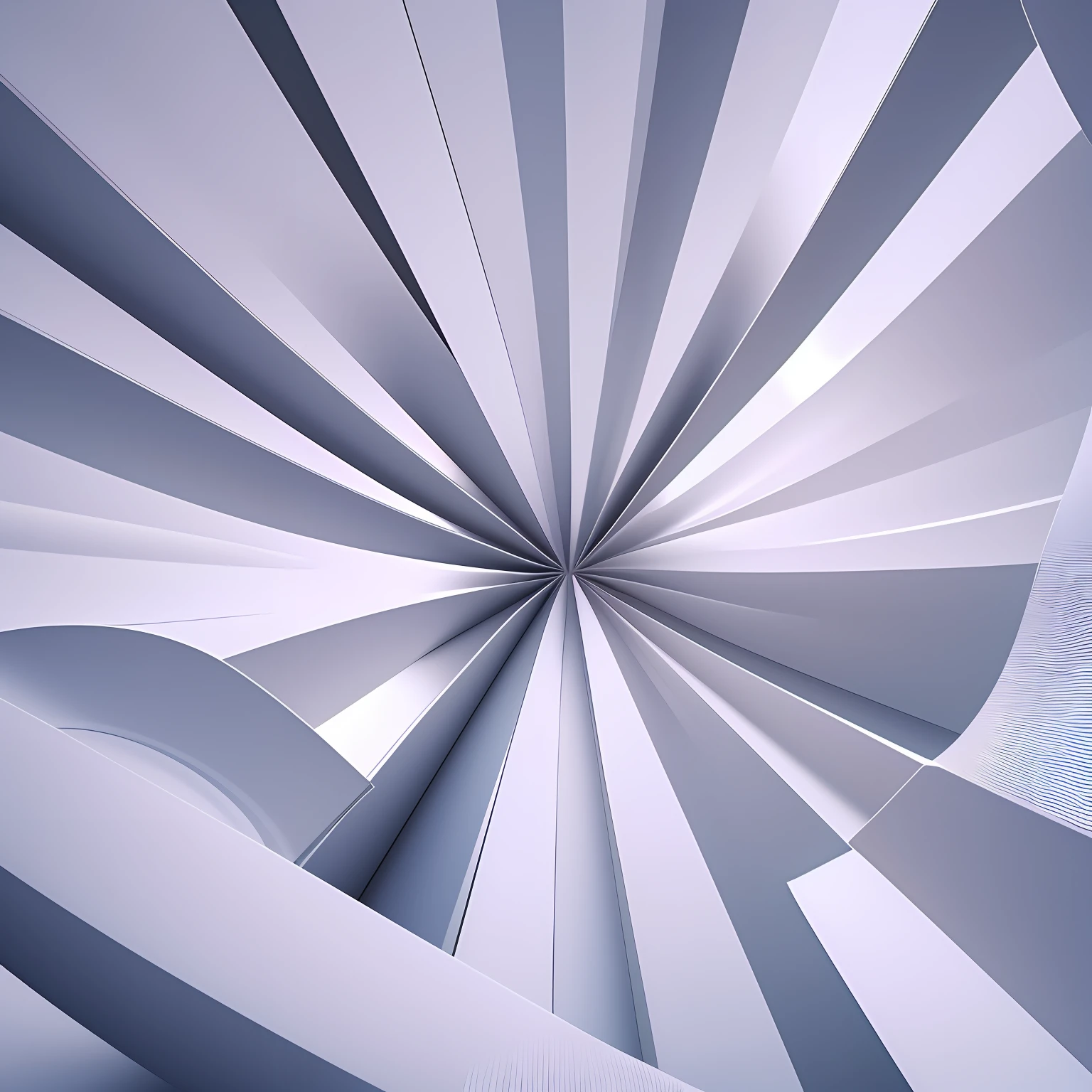 Abstract geometric shapes in 3D background