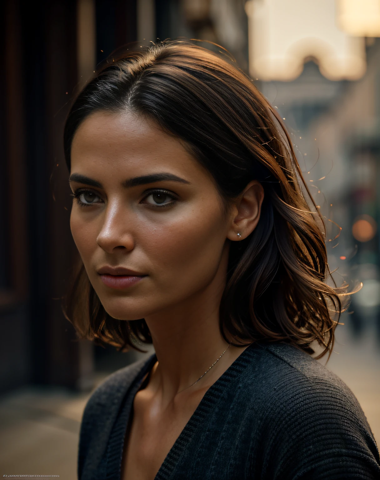 insanely photorealistic RAW photo portrait of a stunning beautiful 30yo woman in the style of Steve McCurry, award-winning, highly detailed, sharp focus, intricate, symmetrical features, perfect lighting, 4k, 8k, HD, dramatic lighting, octane render, in the style of Tom Bagshaw, Sargent, Thomas Kinkade