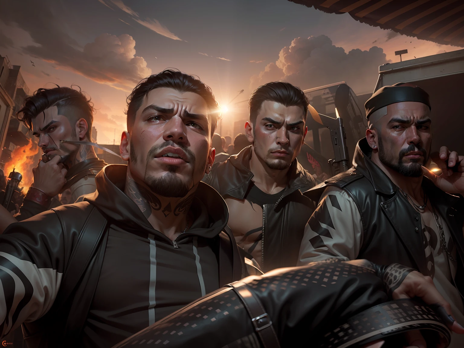Change background deadly gangs boys
