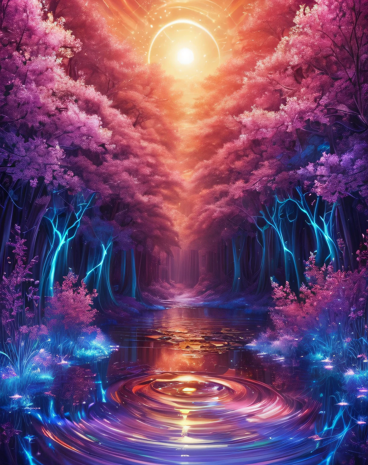 (masterpiece, best quality, glossy, beautiful digital art:1.4), (no humans:1.6), dream in color, magical, (super glossy:1.3), ultra detailed, insanely intricate, wallpaper, 8k