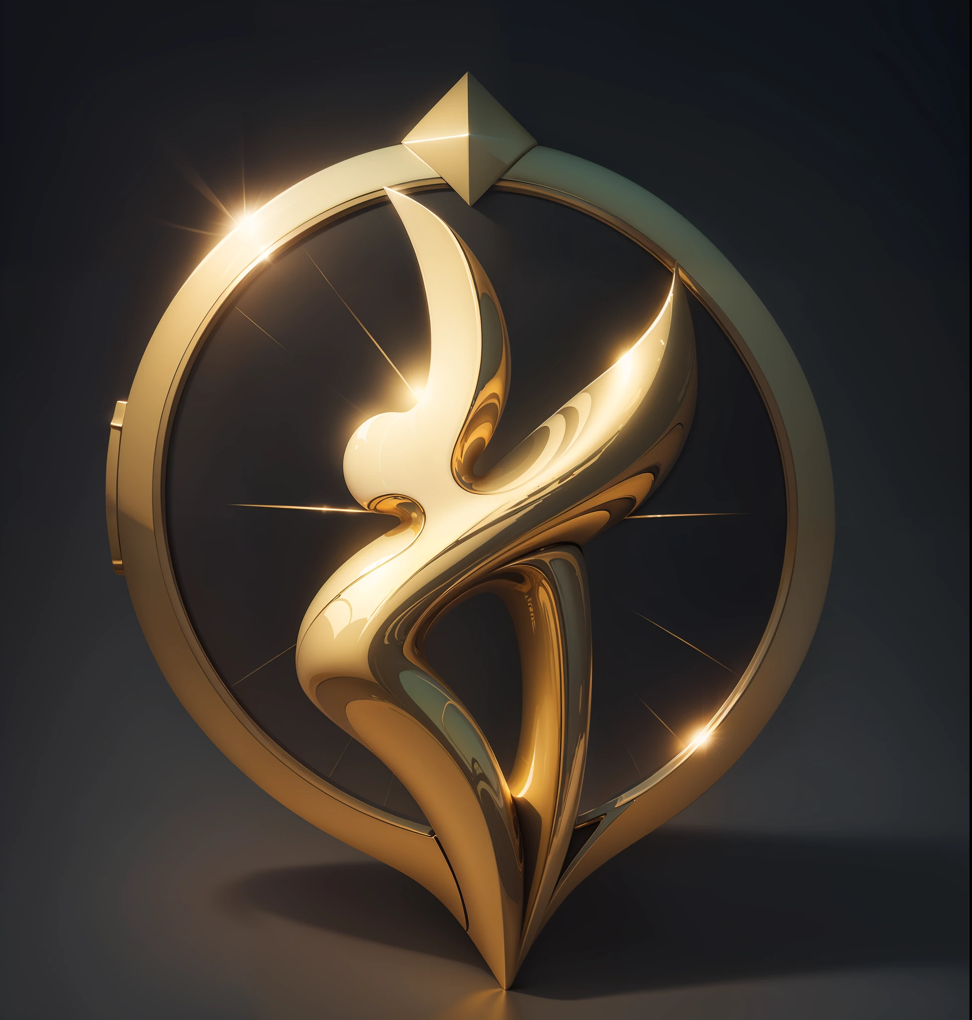 Logo dourado
