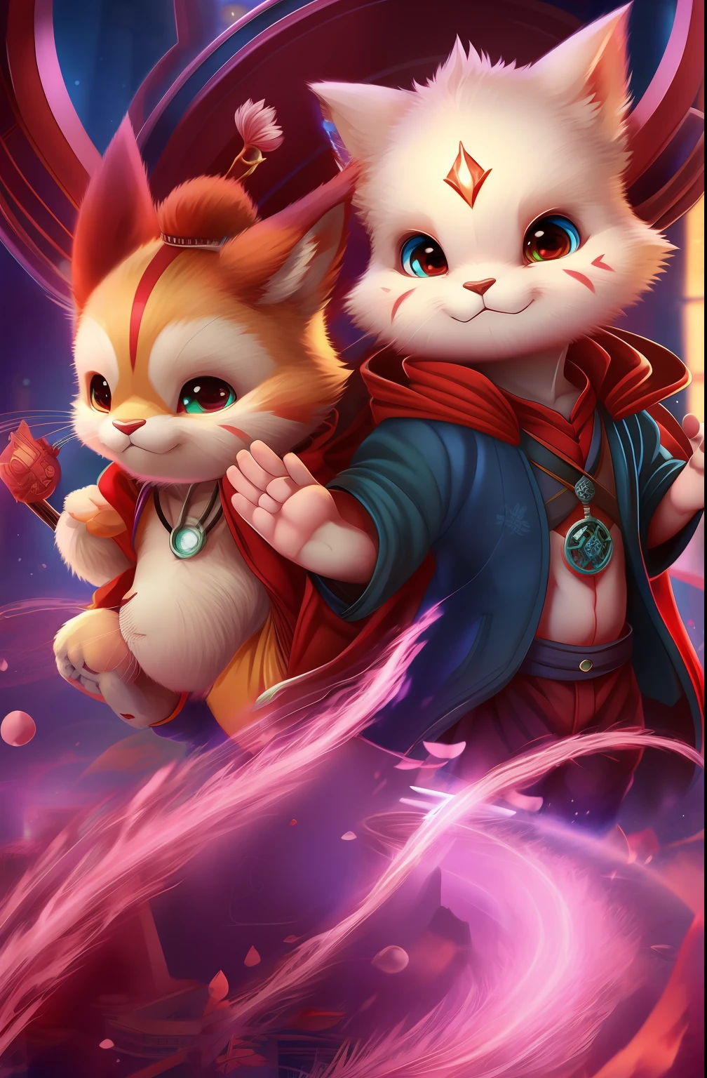 Doctor strange, with eight uprising cultural characteristics, distinctive characteristics, rich connotation Jiangxi city IP has unique creativity and design, in line with the characteristics of the times Cute image, great affinity and communication Cute little doctor strange Furry, anime, contemporary art, UHD
