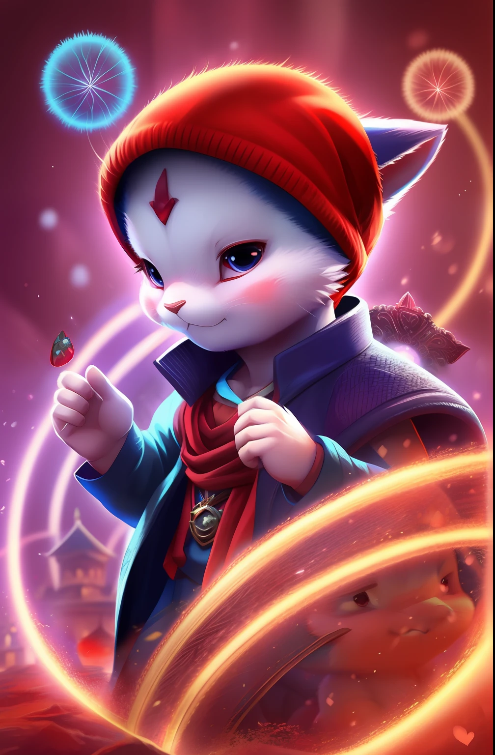 Doctor strange, with eight uprising cultural characteristics, distinctive characteristics, rich connotation Jiangxi city IP has unique creativity and design, in line with the characteristics of the times Cute image, great affinity and communication Cute little doctor strange Furry, anime, contemporary art, UHD