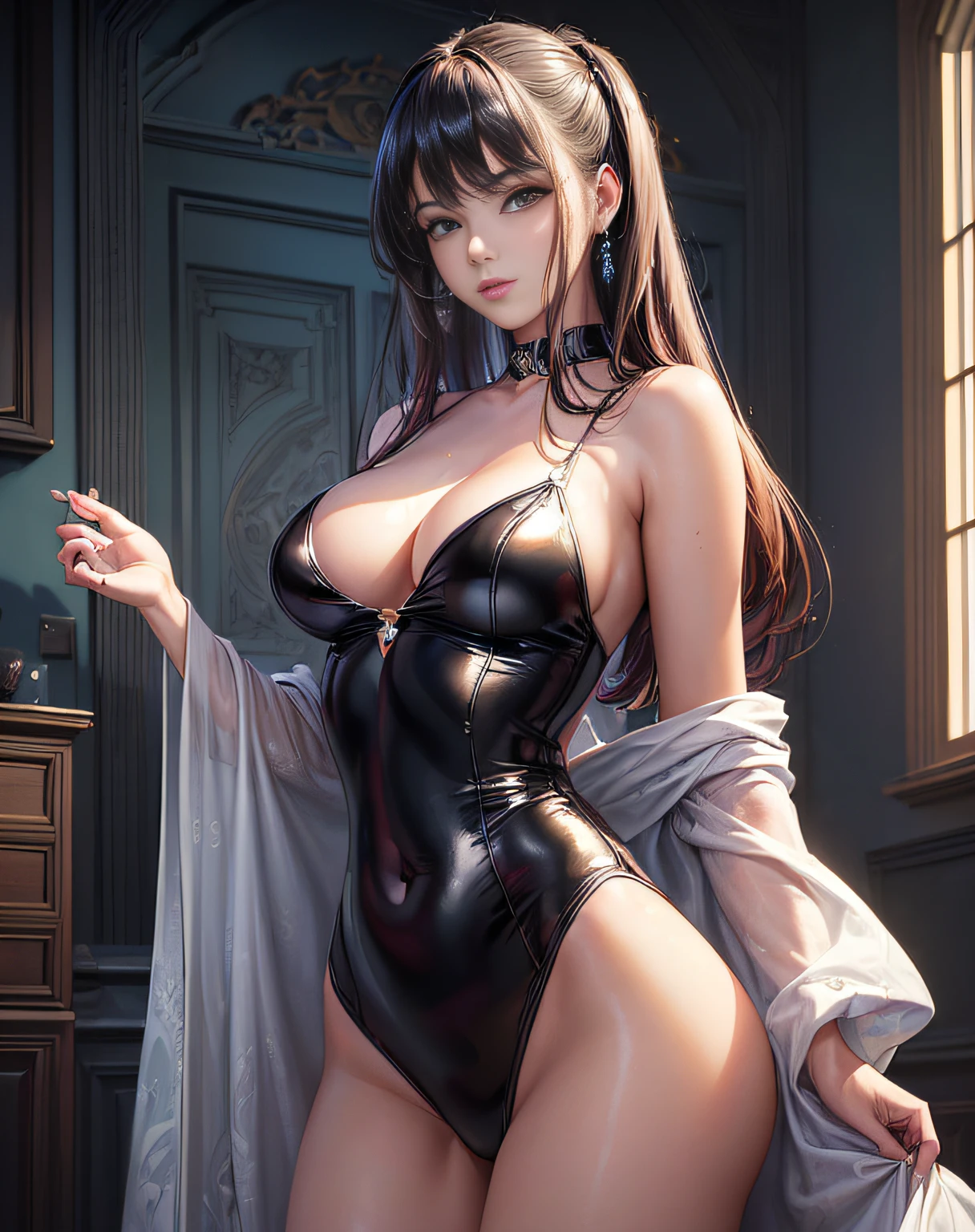 (masterpiece, best quality, glossy, beautiful digital art:1.4), (stunning 21yo woman:1.6), dream in color, magical, (super glossy:1.3), ultra detailed, insanely intricate, wallpaper, 8k