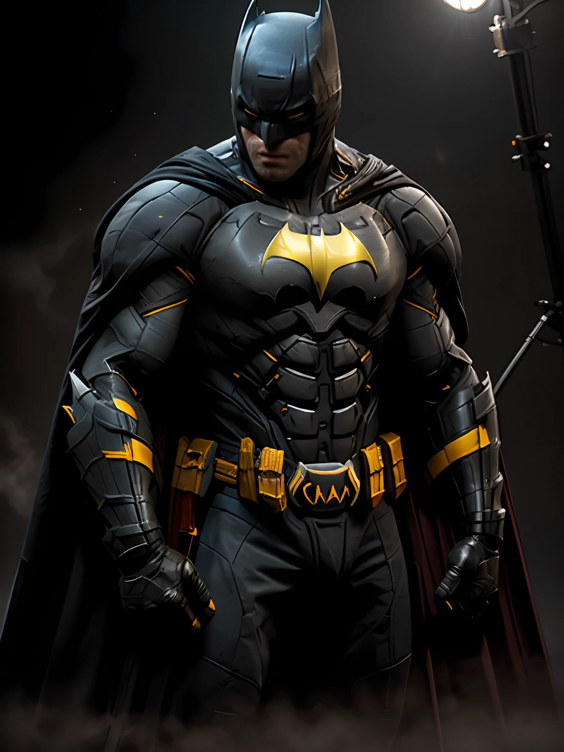 analogue style, obra-prima, 8k, uhd, hdr, dslr, alta qualidade, grain of film, Fujifilm XT3, soft-lighting, ring light, studio illumination, sombras escuras, (luz de fundo blacklight), tiro ambiental grande angular, foto digital bruta do (((batman))), POSE EXPRESSIVA DO HOMEM ARANHA, ((laranja e branco)) , volumeric lighting, nebuloso, nebuloso, reflexos de luz, Bokeh Trend at Artstation, foco nítido, Studio photo, detalhes intrincados, altamente detalhado