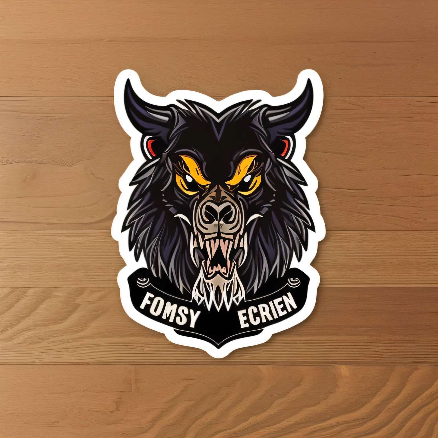 a sticker、family crest、