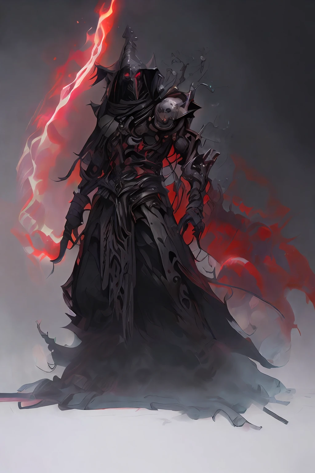 (Estilo Ashenhard:1.4), obra-prima, melhor qualidade, alta qualidade,(A formless dark creature with a dark red glow and red eyes and surrounded by darkness:1.2),character creation, Dark blood is a creature that lives in the shadows of desert ruins and remote places, usa magia de sangue, esses seres aparenta ser um fantasma de longos cabelos preto usando as sombras como vestimentas, Floating Spirit, This being uses the Sound of the Dead to create armor for his body is weapons to be able to sign Reborn Art Realistic (perfil), (darkeness:1.2), Abstraction, abissopelágica, fotografia premiada, profundidade de campo, HDR, Extremamente Detalhada, trending in artstation, trend in CGSociety, intrincado, alto detalhe,