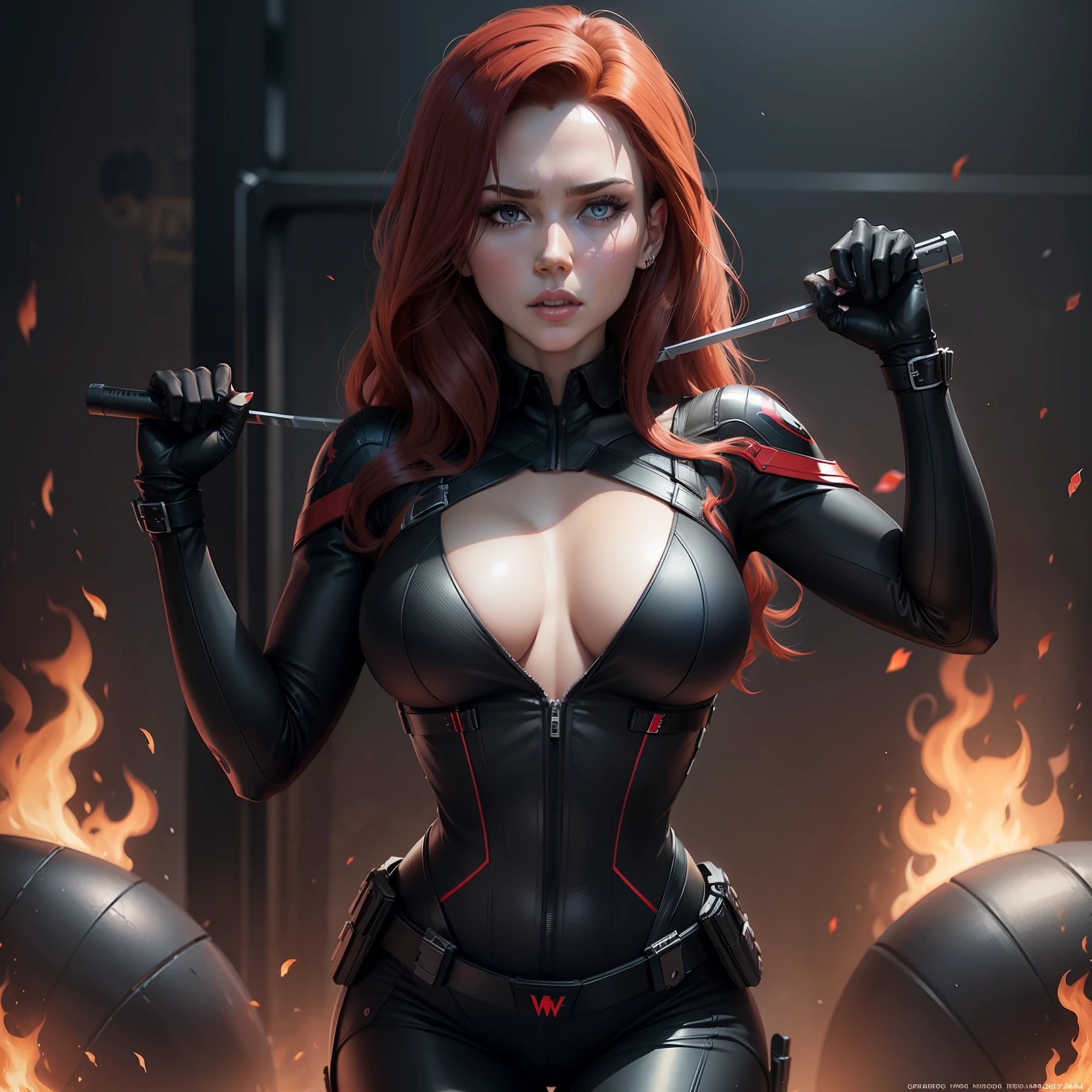 Hot black widow