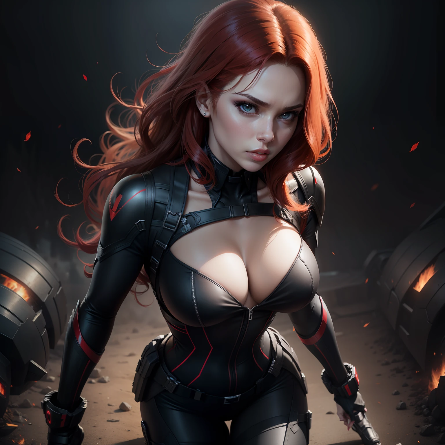 Hot black widow