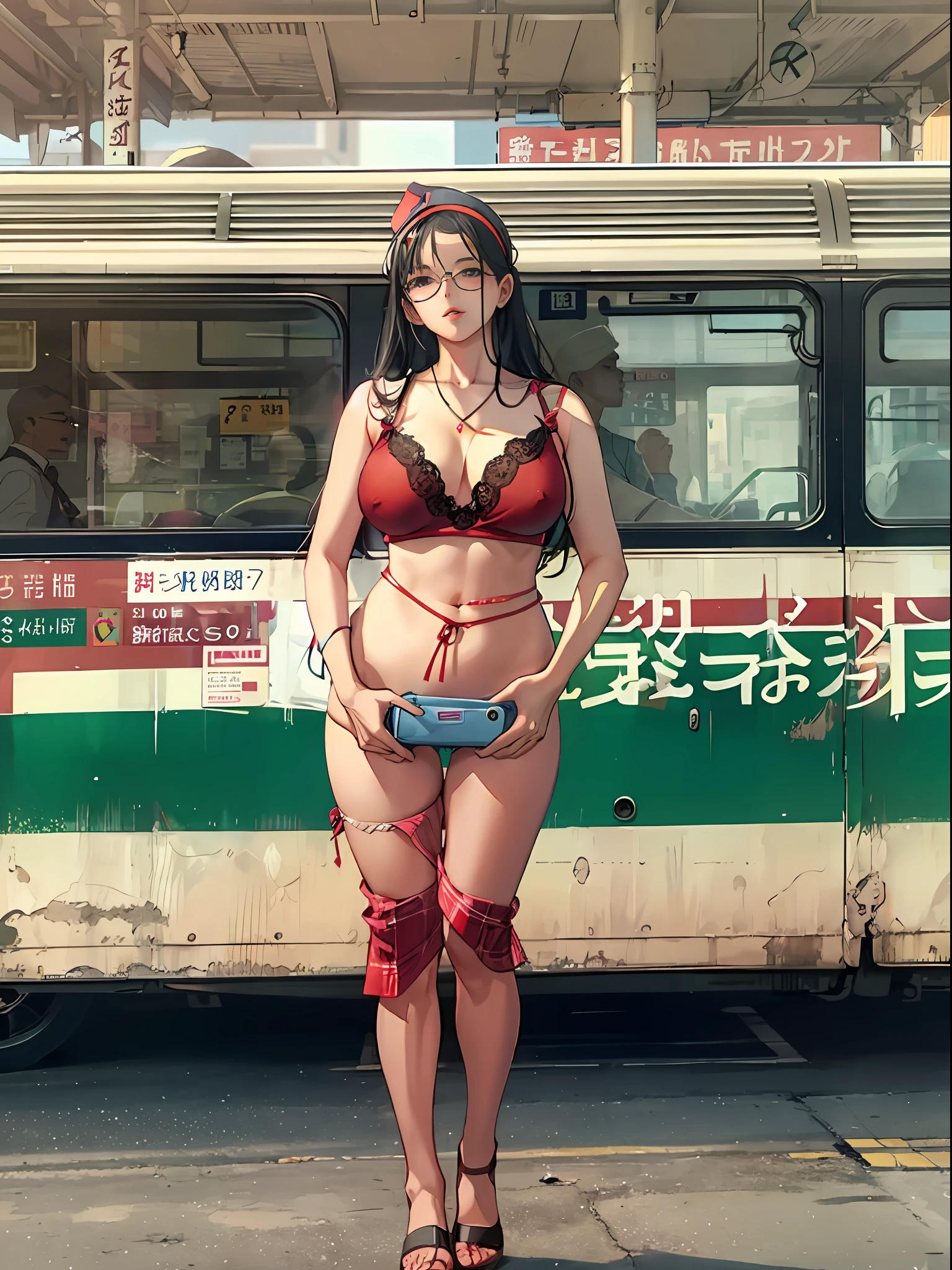 AutobusAIwoman, NSFW