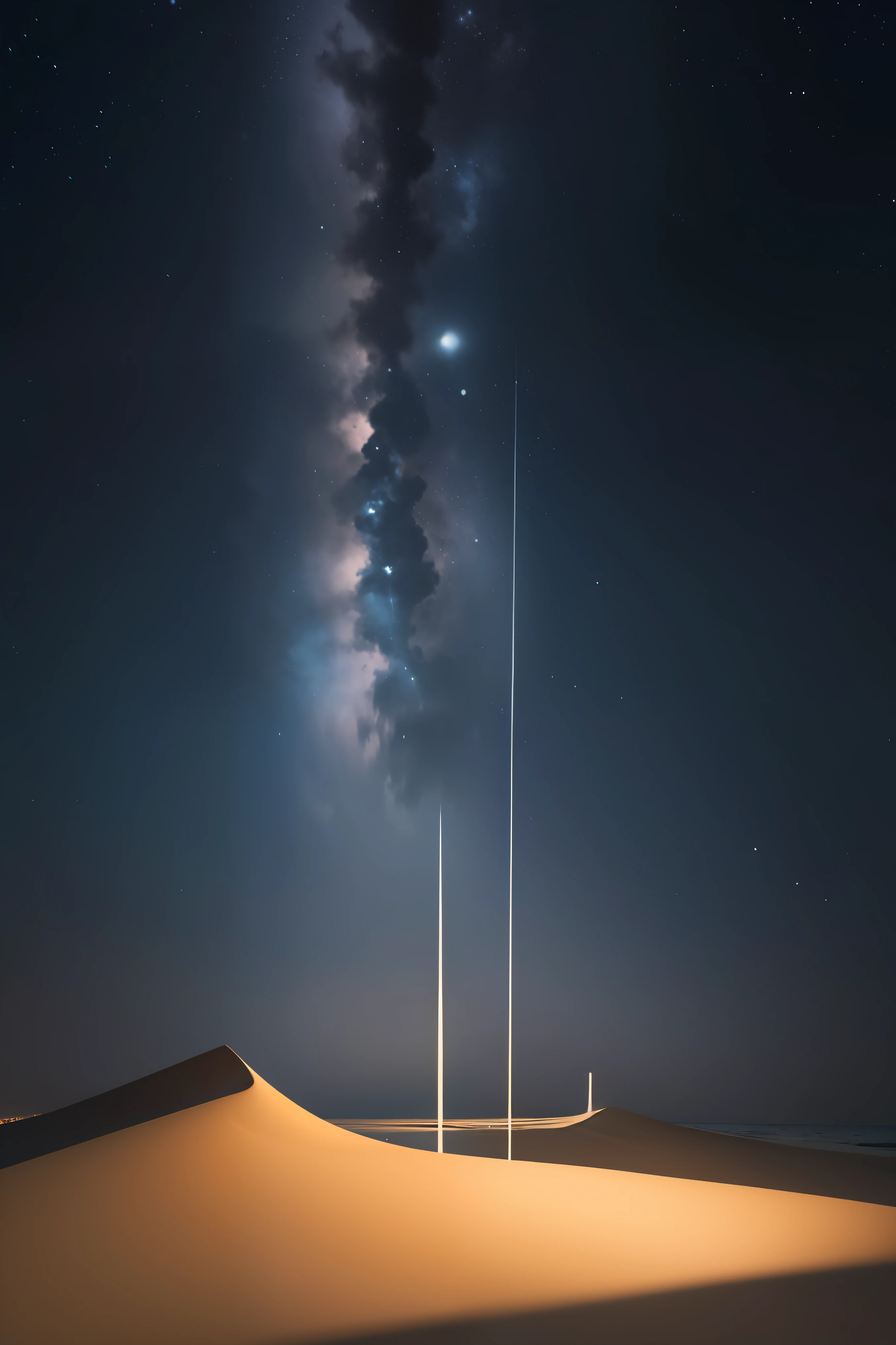 (Silencio en la noche ya todo esta en calma el musculo duerme la ambicion descansa), pintura digital ultra realista , muy detallada ,texturas, efectos 3D, Ultra HD, Obra de arteo impresionantes de 8K , Film lighting