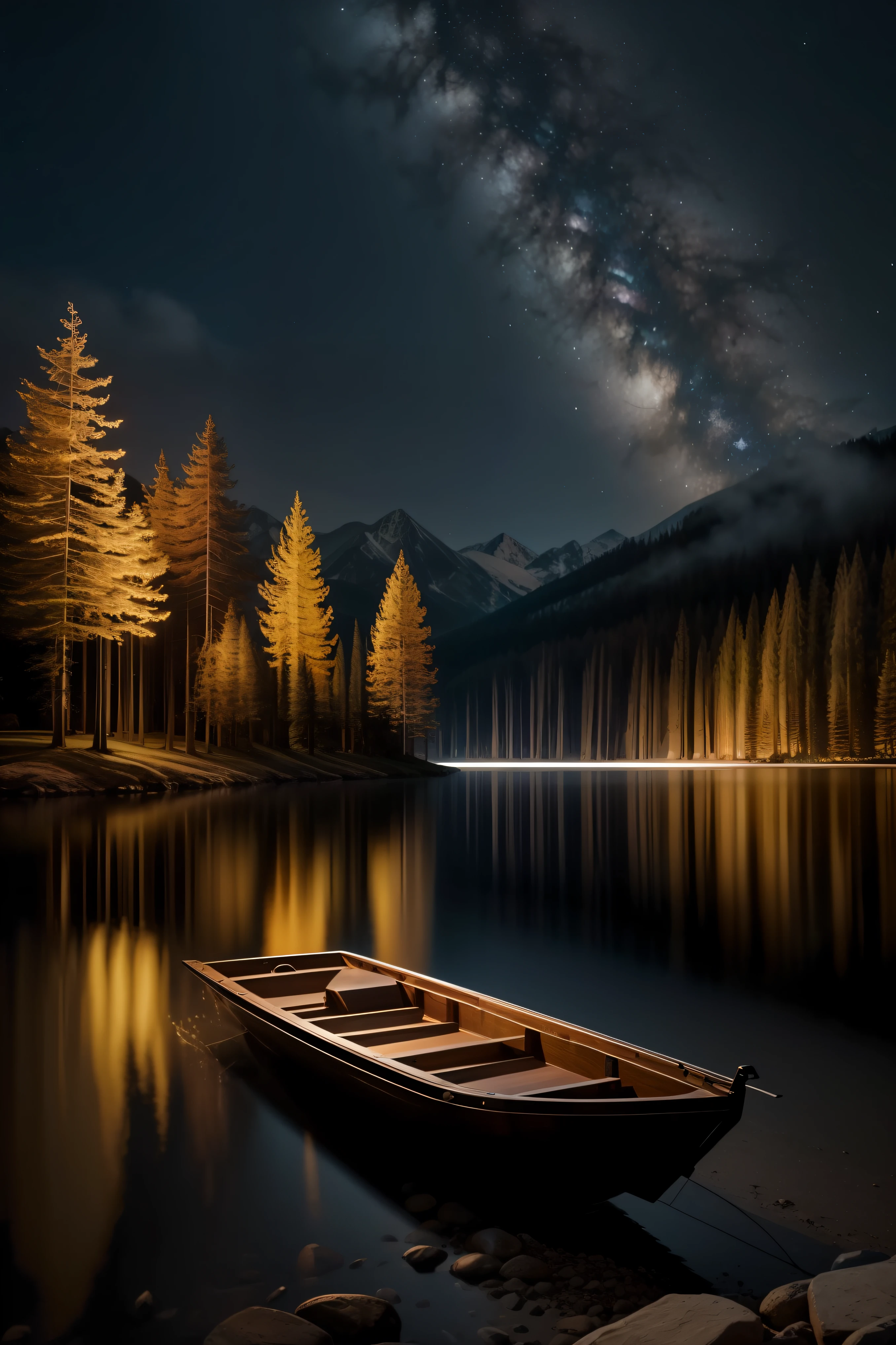 (Silence at night and everything is calm the muscle sleeps ambition rests), pintura digital ultra realista , muy detallada ,texturas, efectos 3D, Ultra HD, Obra de arte impresionantes de 8K , Film lighting
Esperando para empezar