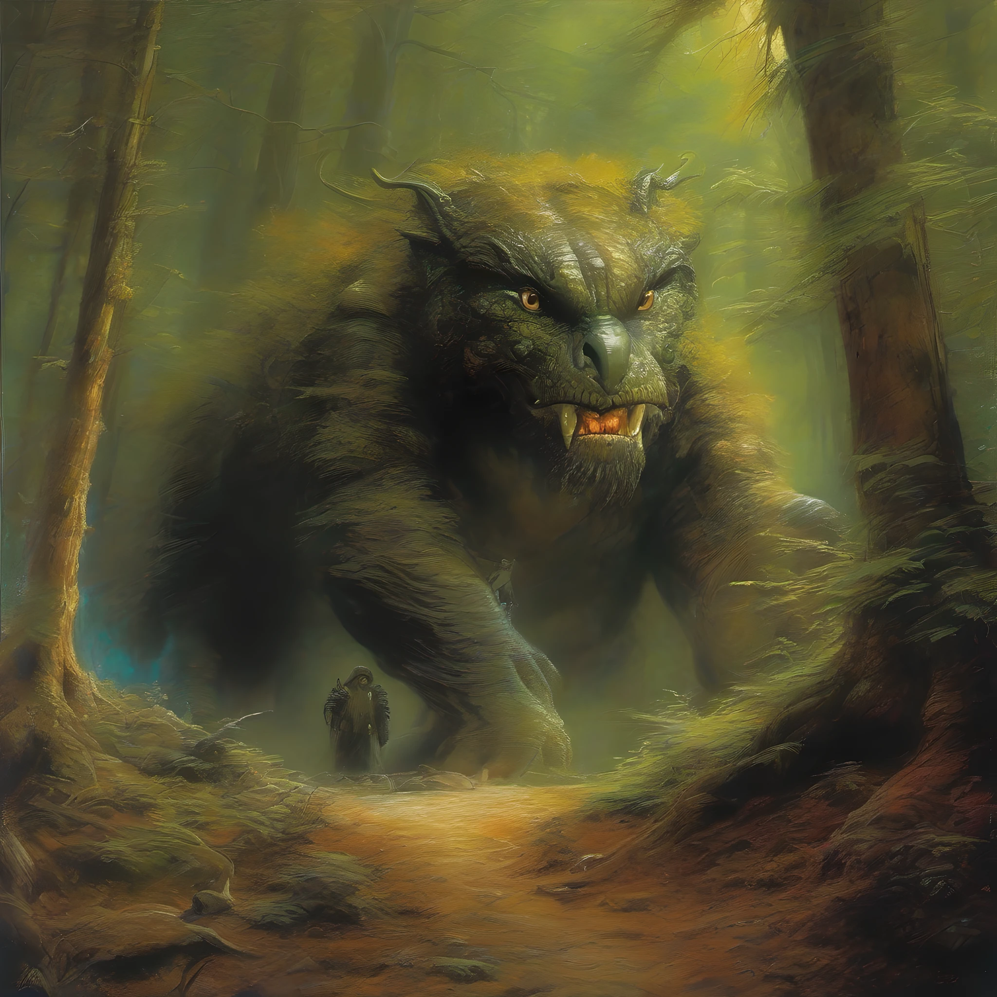style of Bob Eggleton