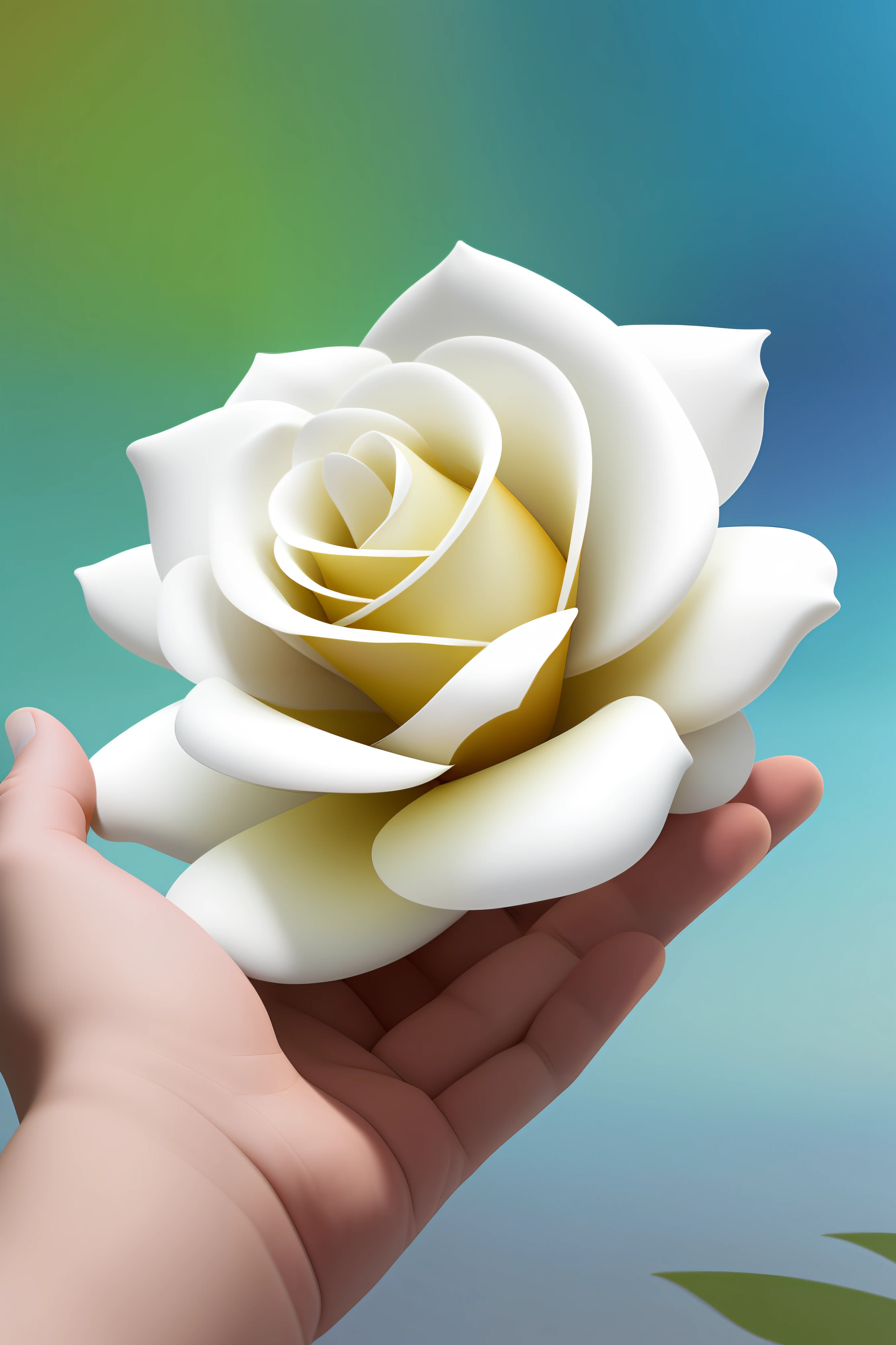 cultivo una rosa blanca en julio como en enero para el amigo sincero que me da su mano franca)pintura digital ultra realista , muy detallada ,texturas, efectos 3D, Ultra HD, Obra de arte impresionantes de 8K , Film lighting