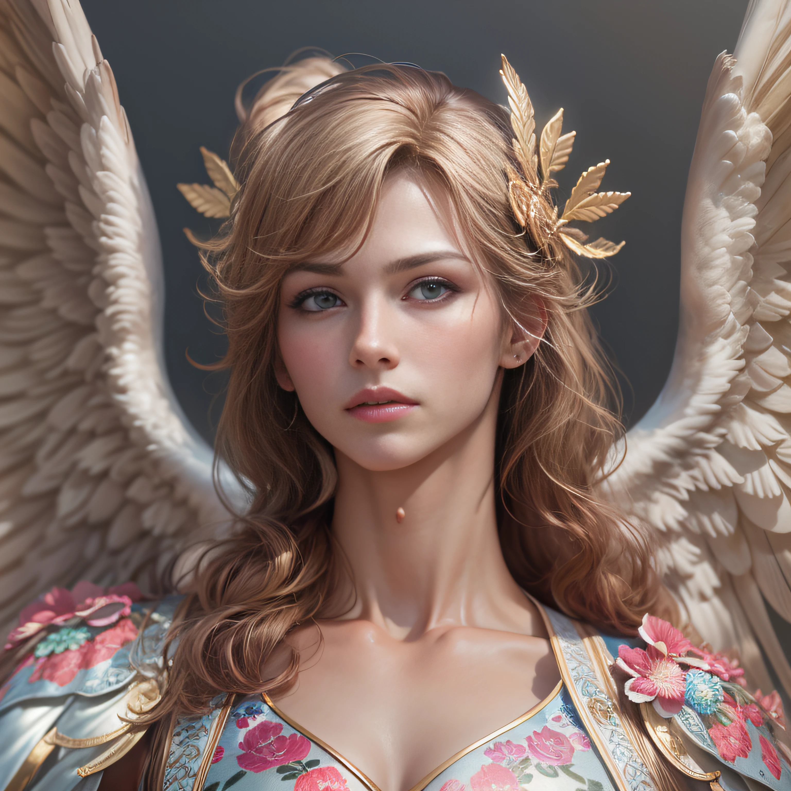 Archangel Michael、The Four Archangels、masutepiece,Best Quality,ultra-detailliert,hight resolution,hight resolution,4K,Portrait in 4K,8K,8K Portrait,Unity 8k壁纸,extremely details CG,Realistic,Raw photo,Real person,a portrait photo of,Photorealistic,Shiny skin,Detailed skin,