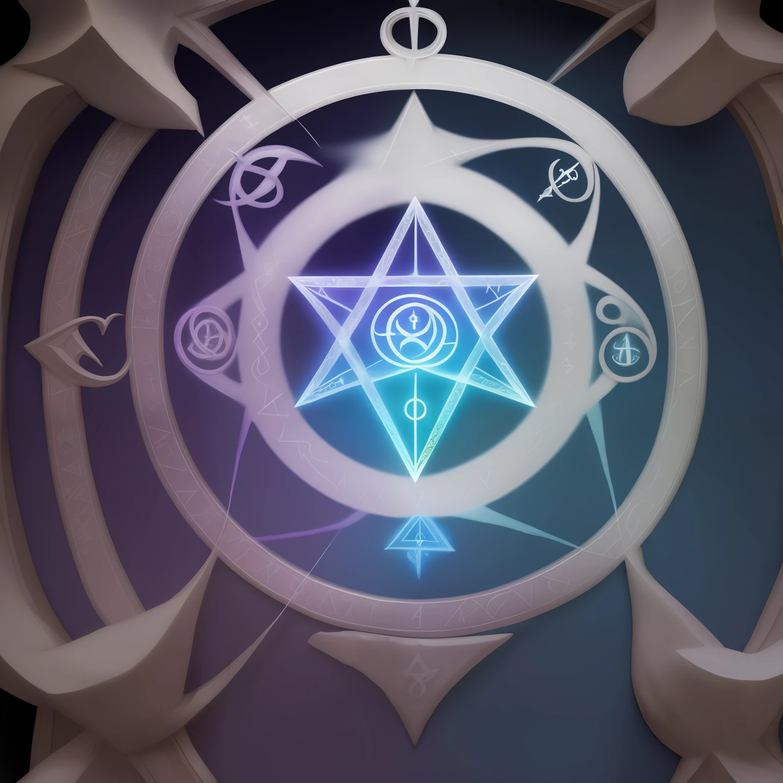 Astral magical sigil Piedra Maranini kabbalah symbol pantacle coat of arms