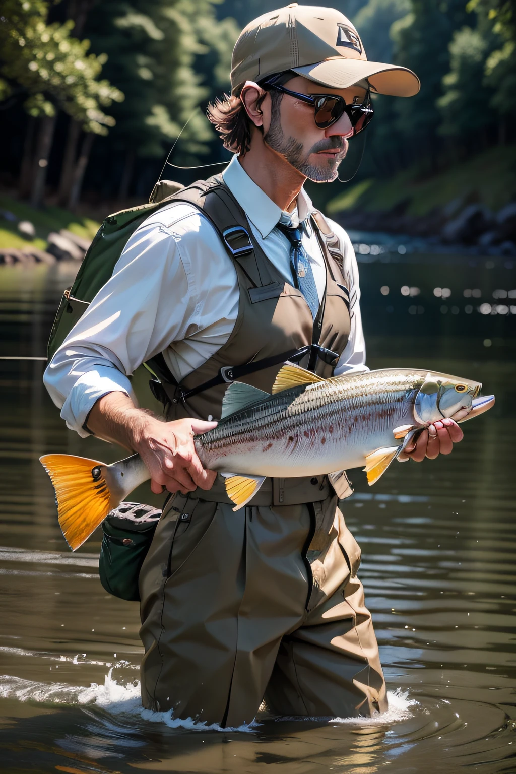 fly fisherman