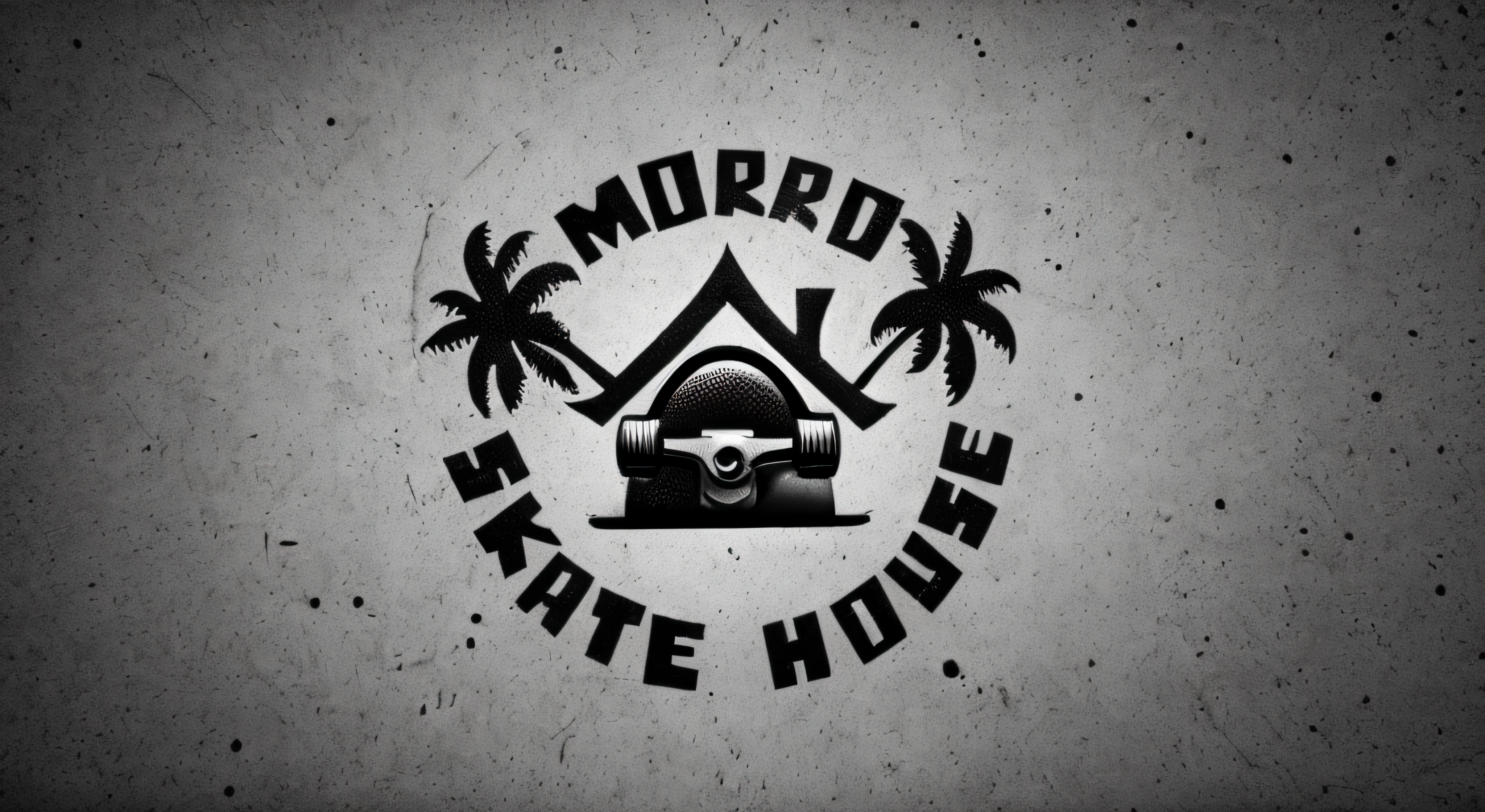 High Definition Logo, 4K, HD, UltraHD, Realistic, metalic, black and white
