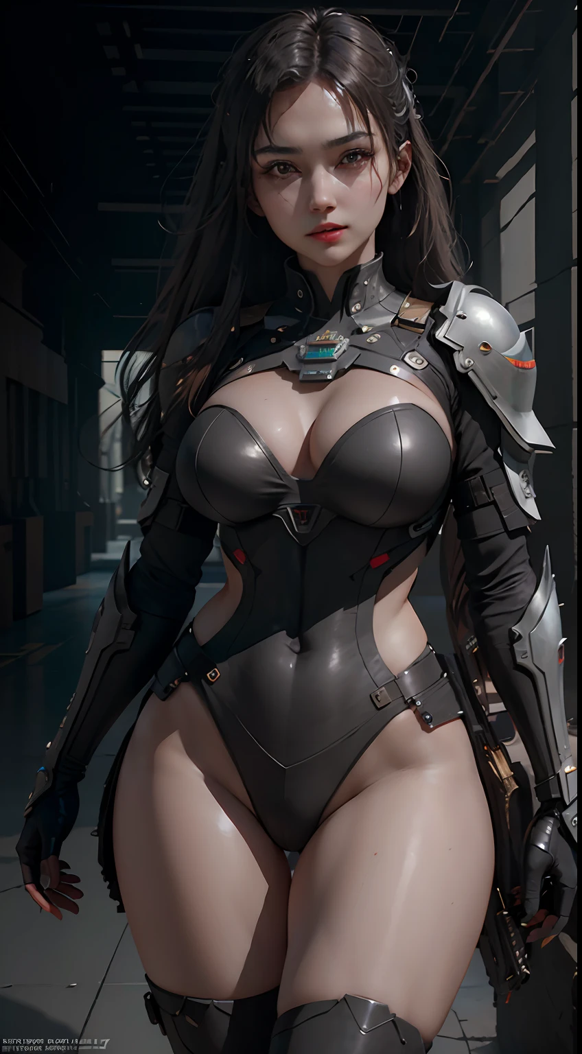 ((Best quality)), ((masterpiece)), (detailed:1.4), 3D, an image of a beautiful cyberpunk female,HDR (High Dynamic Range),Ray Tracing,NVIDIA RTX,Super-Resolution,Unreal 5,Subsurface scattering,PBR Texturing,Post-processing,Anisotropic Filtering,Depth-of-field,Maximum clarity and sharpness,Multi-layered textures,Albedo and Specular maps,Surface shading,Accurate simulation of light-material interaction,Perfect proportions,Octane Render,Two-tone lighting,Wide aperture,Low ISO,White balance,Rule of thirds,8K RAW,