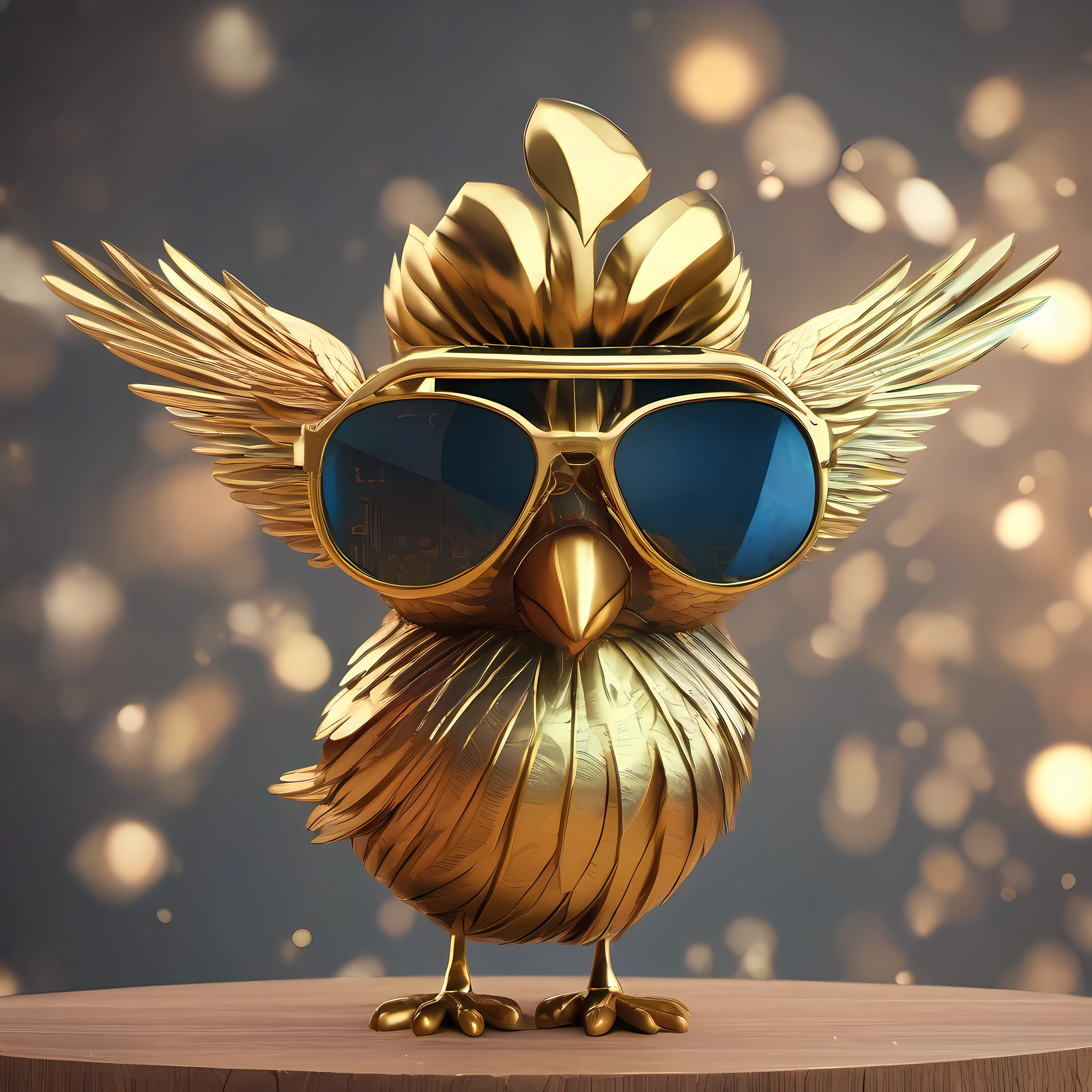 "Crypto Aviator" It is a stylized bird with fluttering feathers, representando liberdade financeira. He sports gold aviator glasses, reflecting the idea of clear vision and acumen to seize opportunities in the world of cryptocurrencies. The symbol "C" on its wings it confers a direct connection with the currency of the platform, And its sleek, modern look attracts users who want to take off toward a promising financial future.