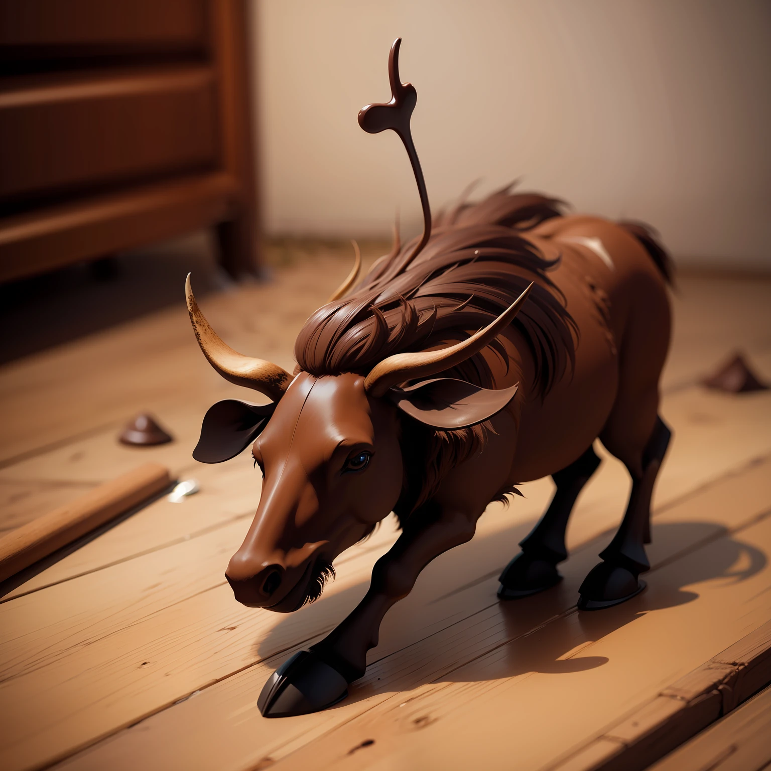 chocolate moose, concept art, 4k