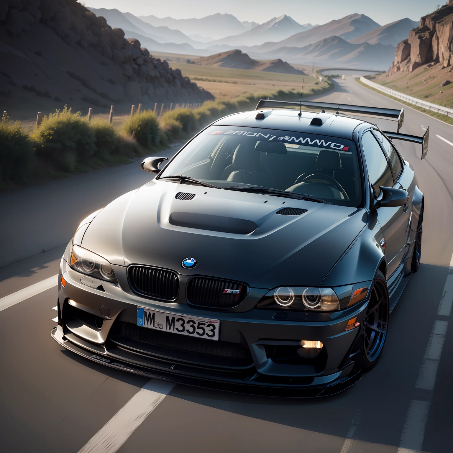 BMW M3 GTR , wallpaper