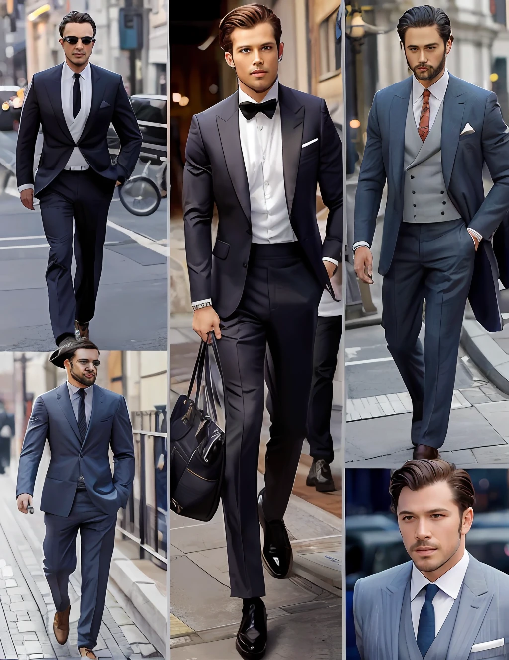 Celebrity-style men