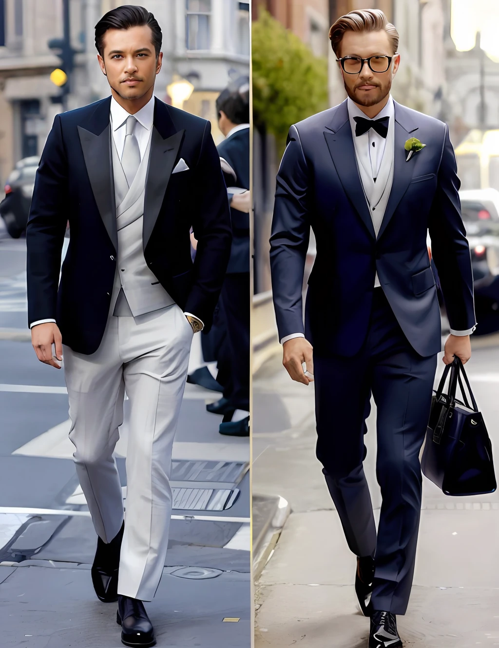 Celebrity-style men