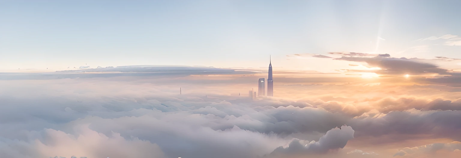 Arafs in the clouds with the city in the distance, city in the clouds, a city in the clouds, floating city on clouds, dark stormy clouds, Urban fog, surrounded in clouds and light, rise above clouds, In the clouds, upon the clouds, City in the Sky, gigantic skyscrapers, Floating city in the sky, Above the clouds