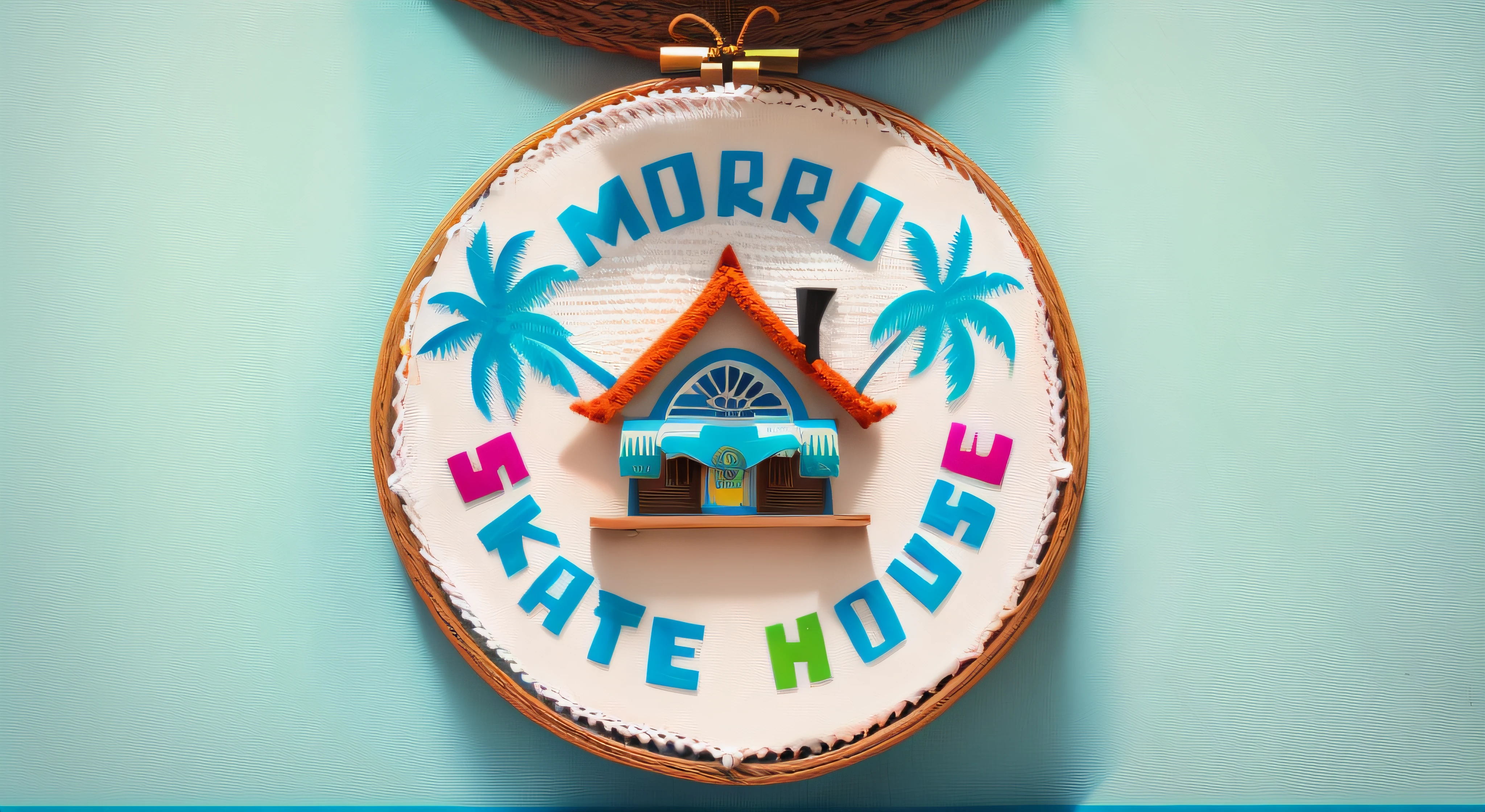 Crochet circular frame, moldura bordada, crochet frame, circulo perfeito