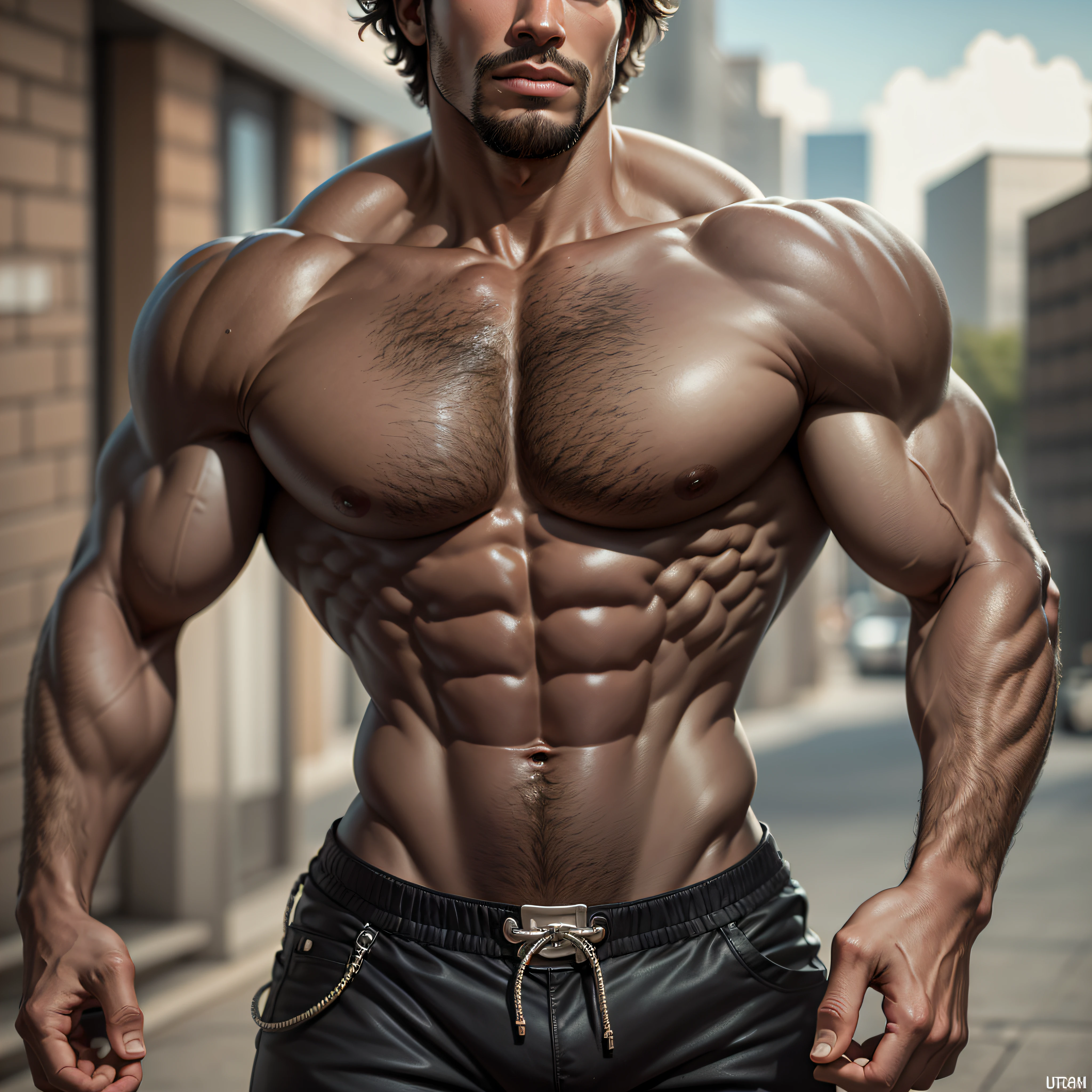 Man,Black,Ultra Realistic,Muscular