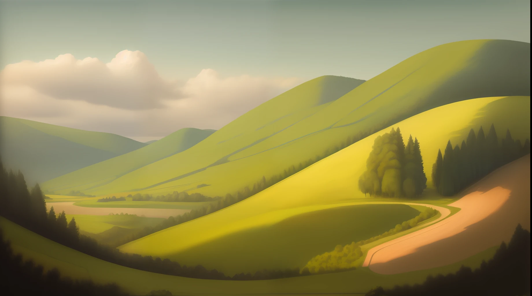 Summer landscape