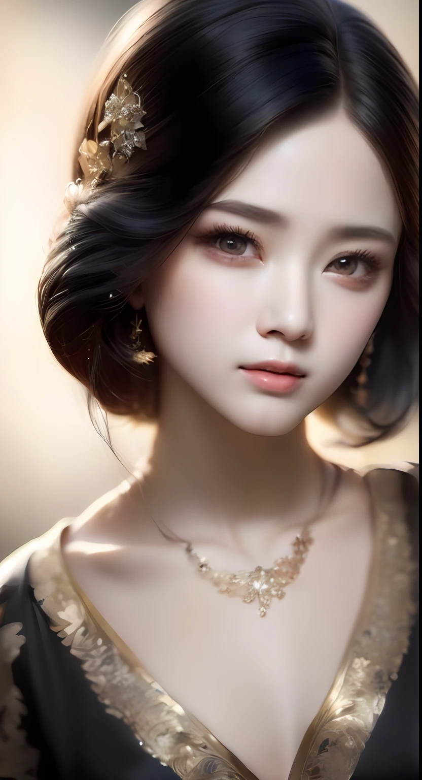 (Masterpiece, best quality, beautiful quality, realistic, looking at the viewer, detailed lighting, extremely detailed skin, extremely detailed hair, extremely detailed teeth, shadows, 8K: 1.2), (photo of a woman, 1 girl: 1.2),