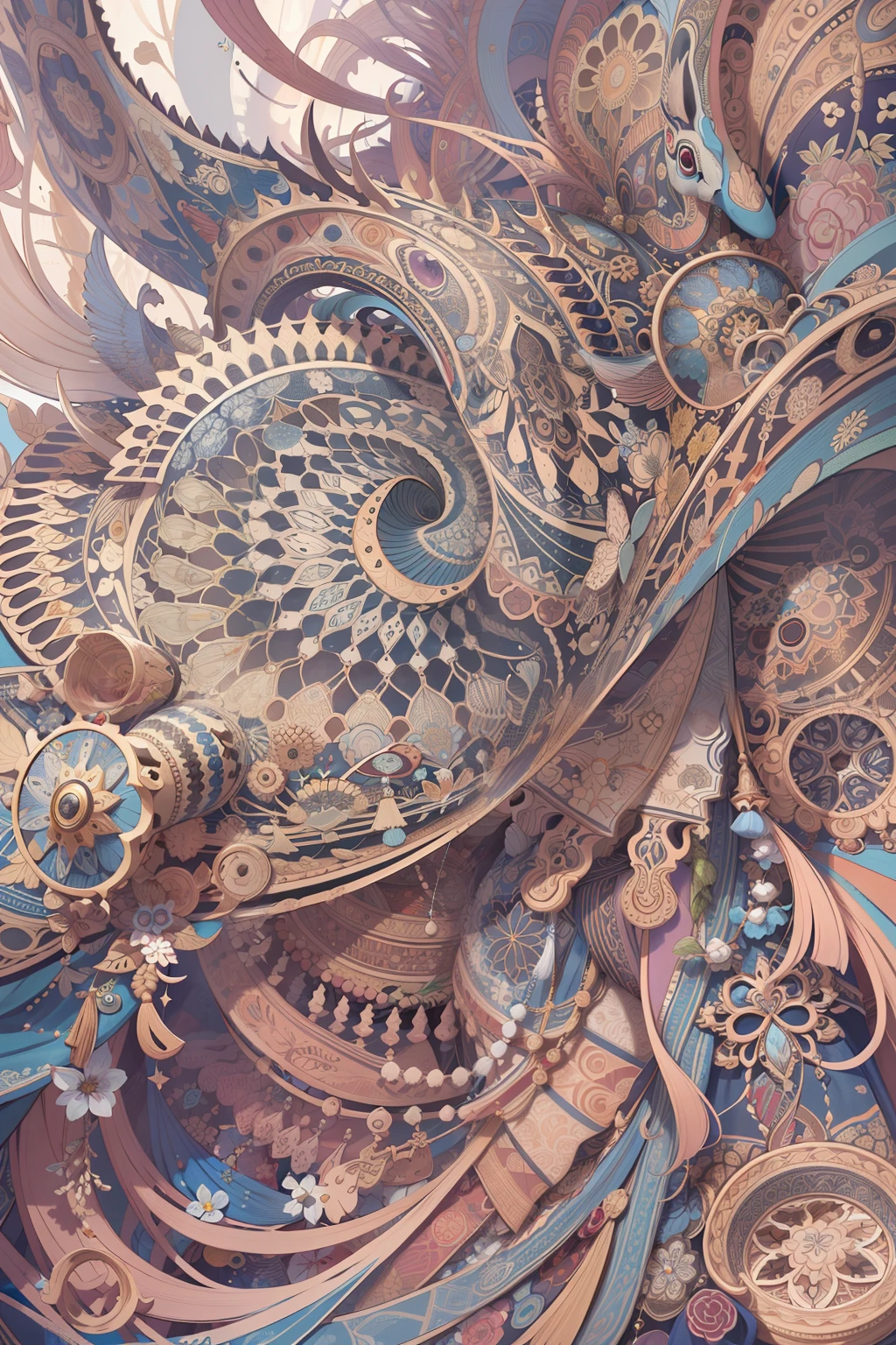 (Masterpiece, Best Quality, Highres:1.4), Detailed, Intricate Details, 4K,
color splashes, line art, art, fibonacci,