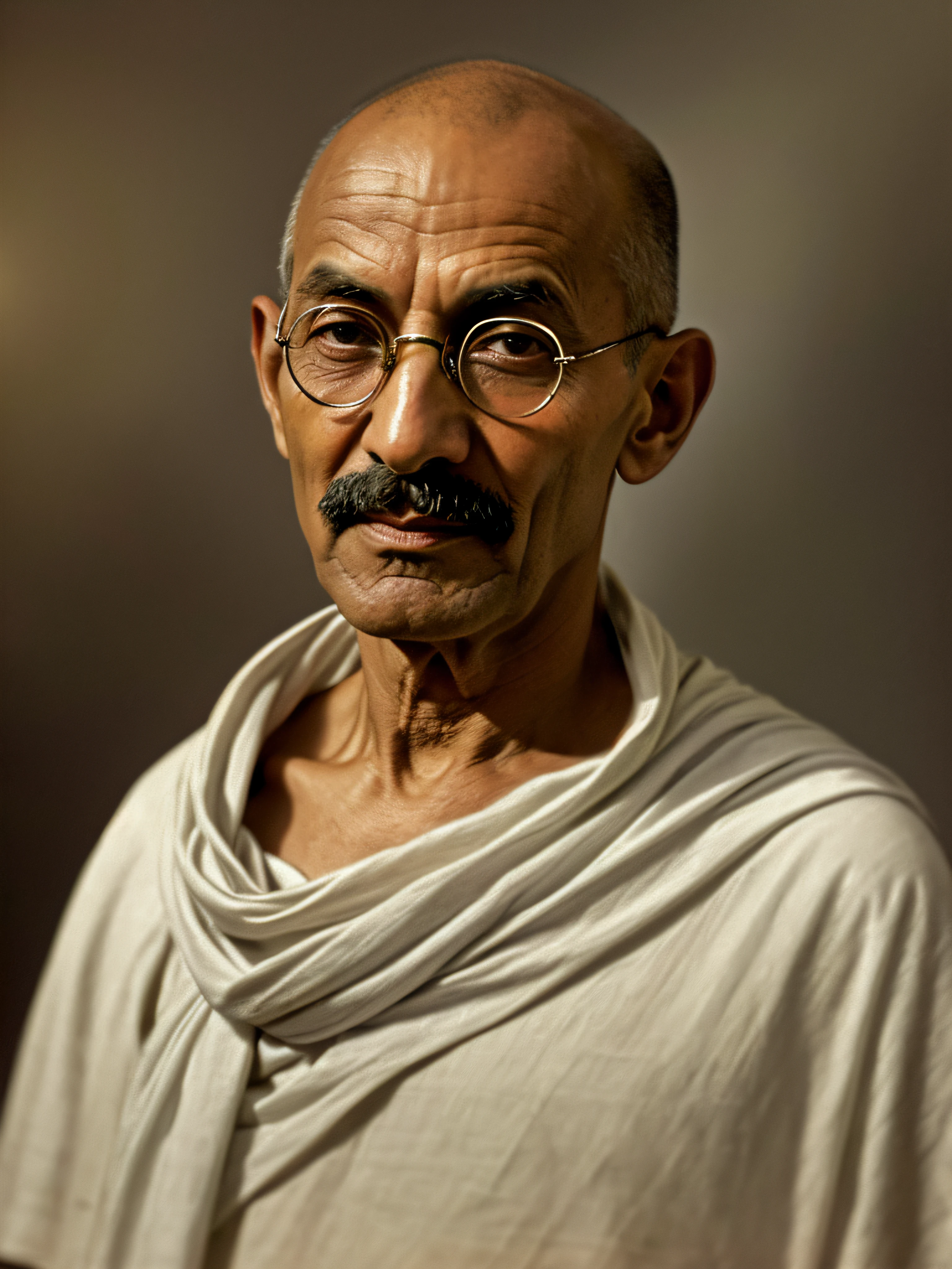 Mahatma Gandhi, Mantle and handkerchiefs, olhos penetrantes e intensos, careca, (Standing in the crowd:1.1), (cores vibrantes) (detalhes intrincados:0.9), (HDR, hiperdetalhado:1.2), Mahatma Gandhi, (textura natural da pele, hiper-realismo, luz quente, sharper), (detalhes intrincados:0.9), (HDR, hiperdetalhado:1.2), (textura natural da pele, hiper-realismo, luz quente, sharper), lighting dramatic